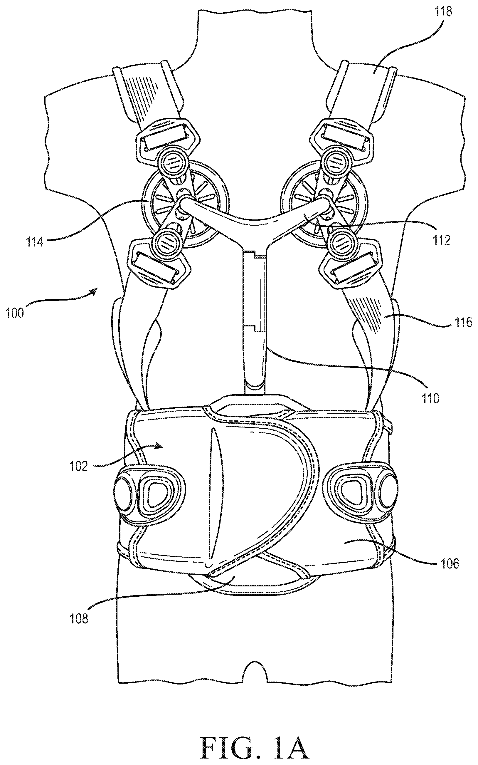 Patent US12090079 — Thoracic lumbar sacral orthosis attachment — Figure 1