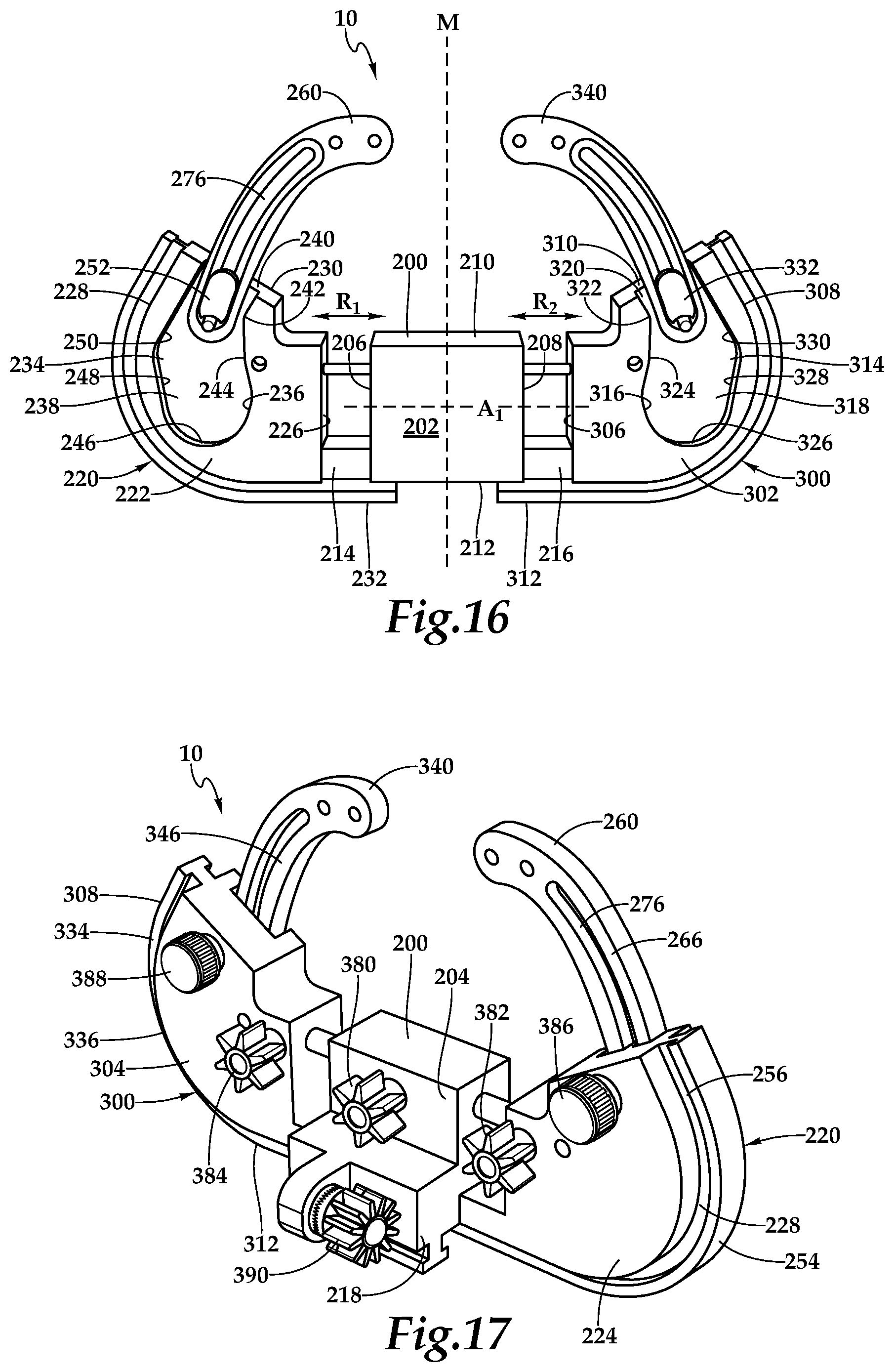 Patent US12090093 Figure 7 – Surgical universal headrest including skull pin holder assembly