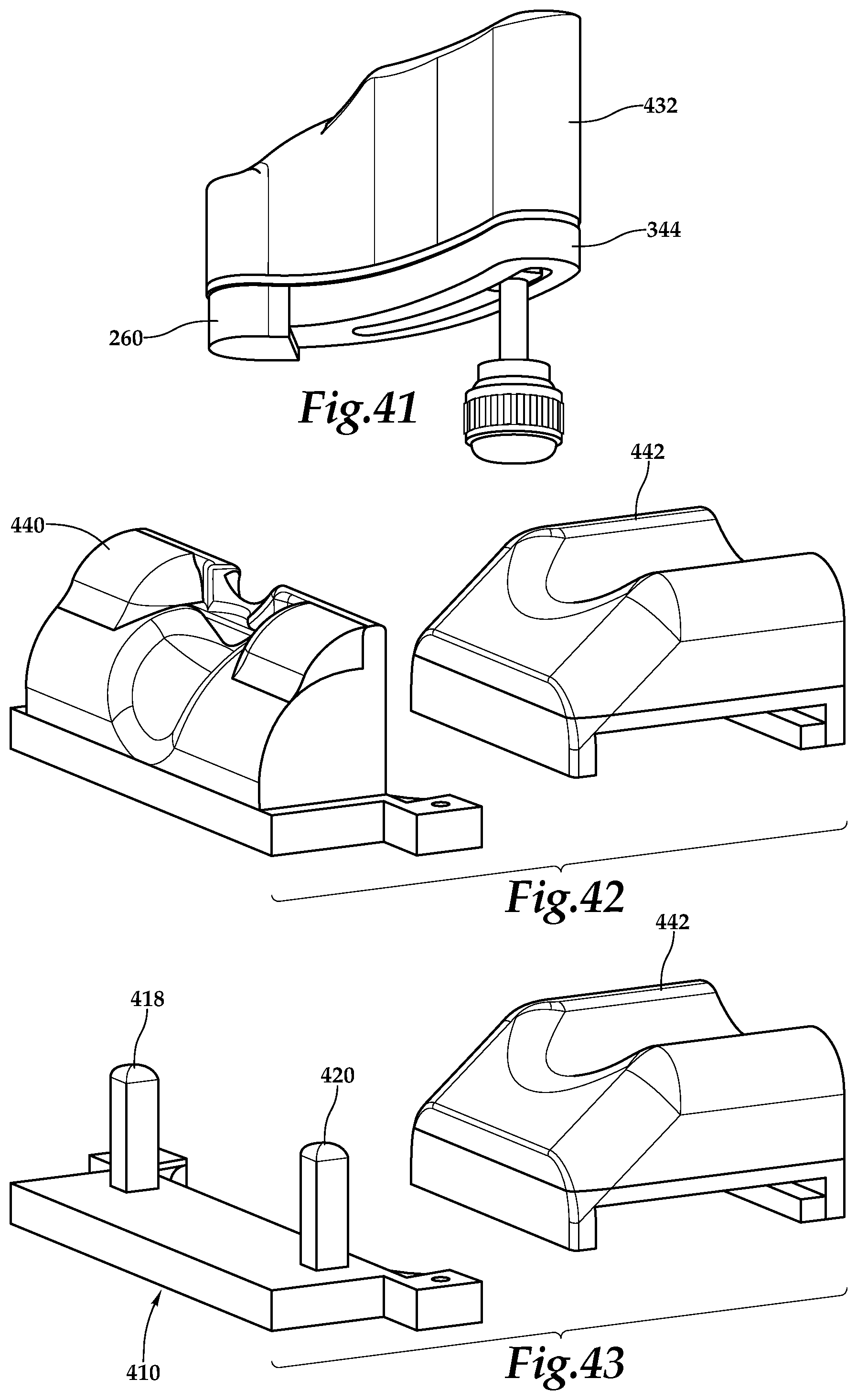 Patent US12090093 Figure 17 – Surgical universal headrest including skull pin holder assembly