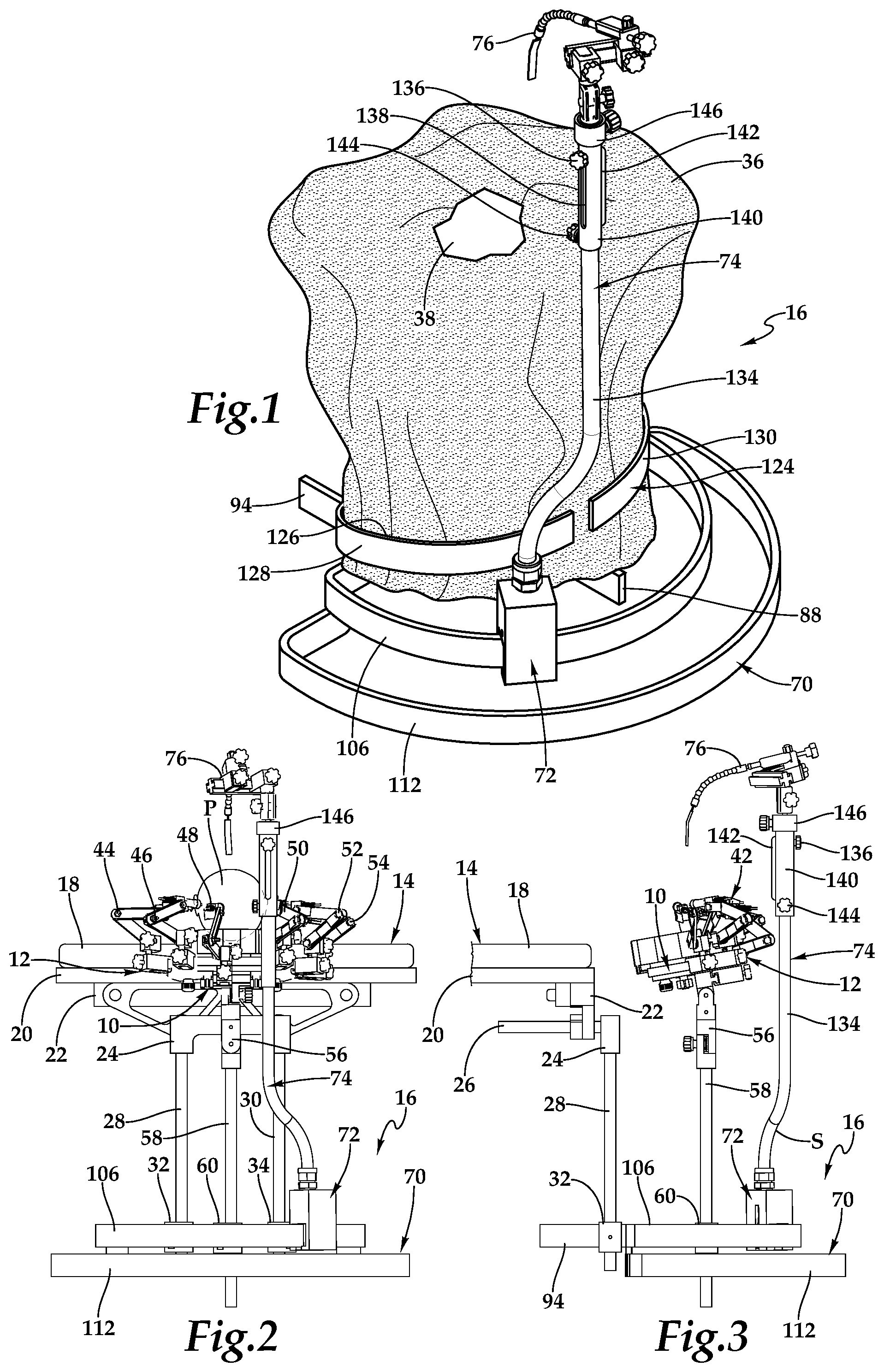 Patent US12090094 — Surgical universal headrest including skull pin holder assembly — Figure 1