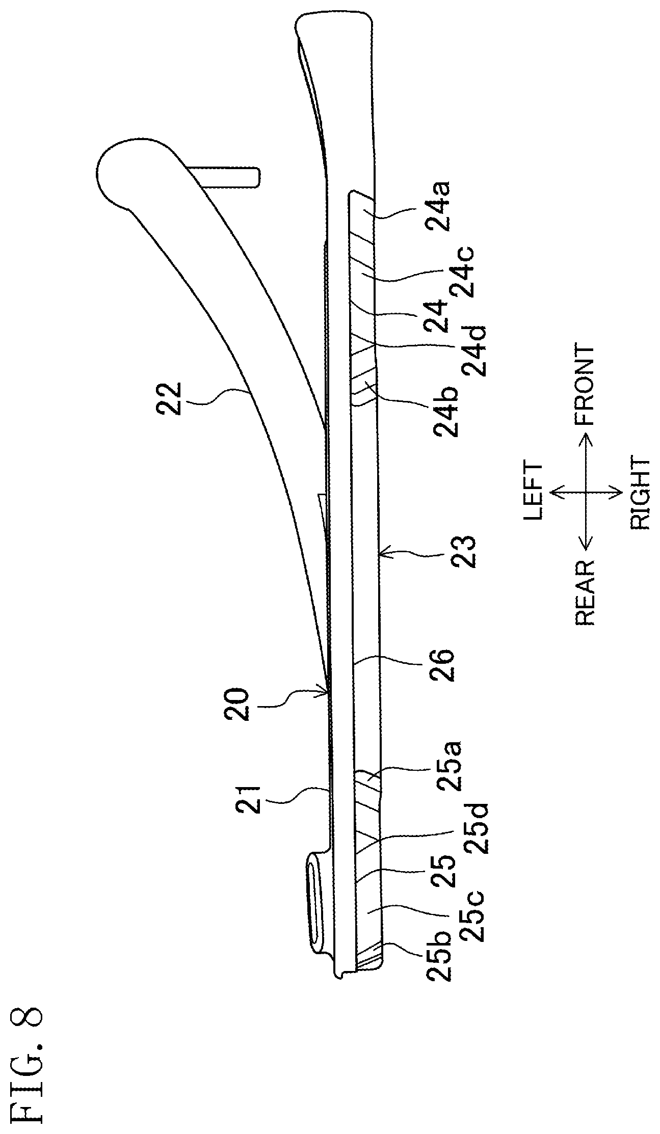 Patent US12090099 Figure 8 – Wheelchair
