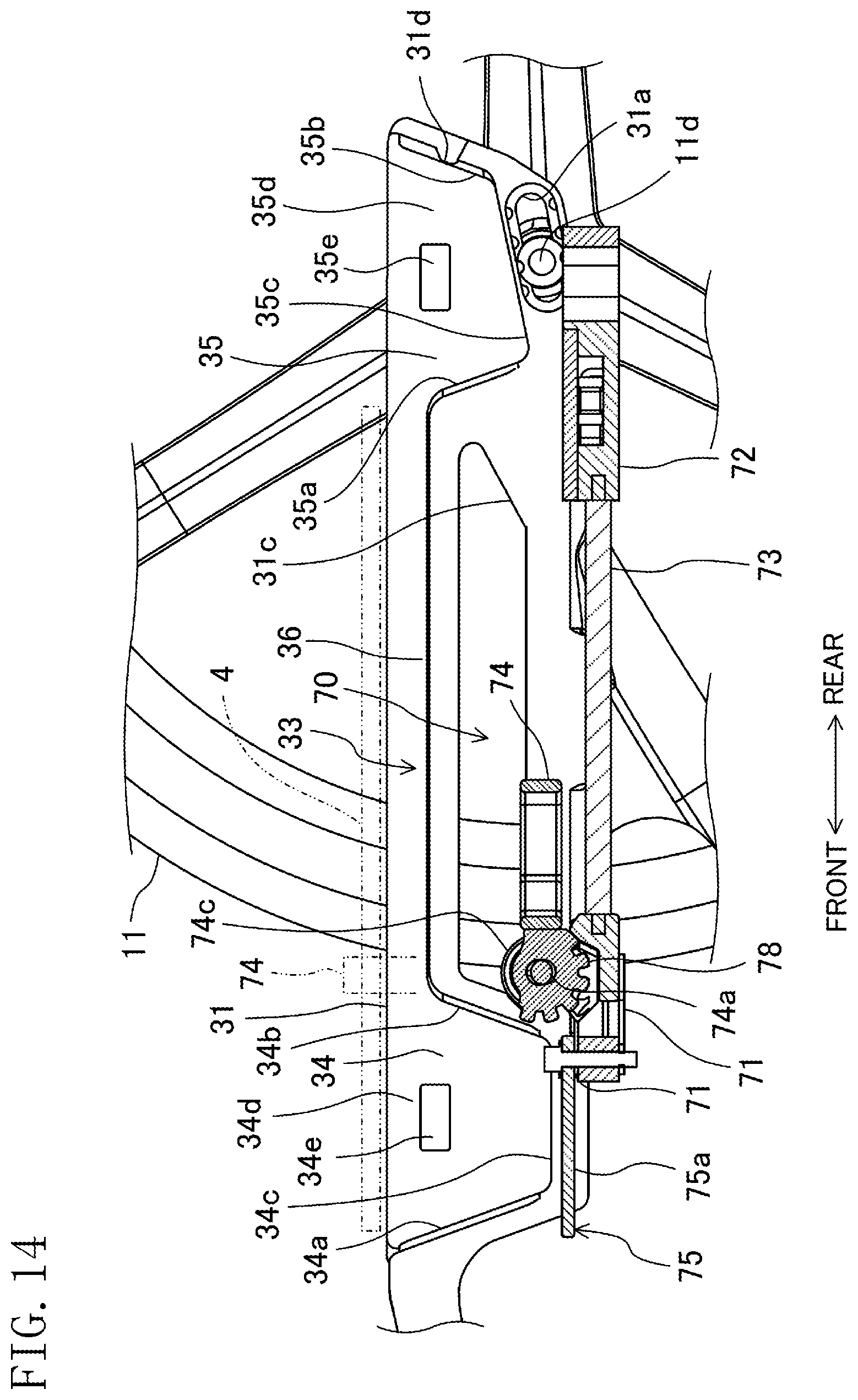 Patent US12090099 Figure 14 – Wheelchair