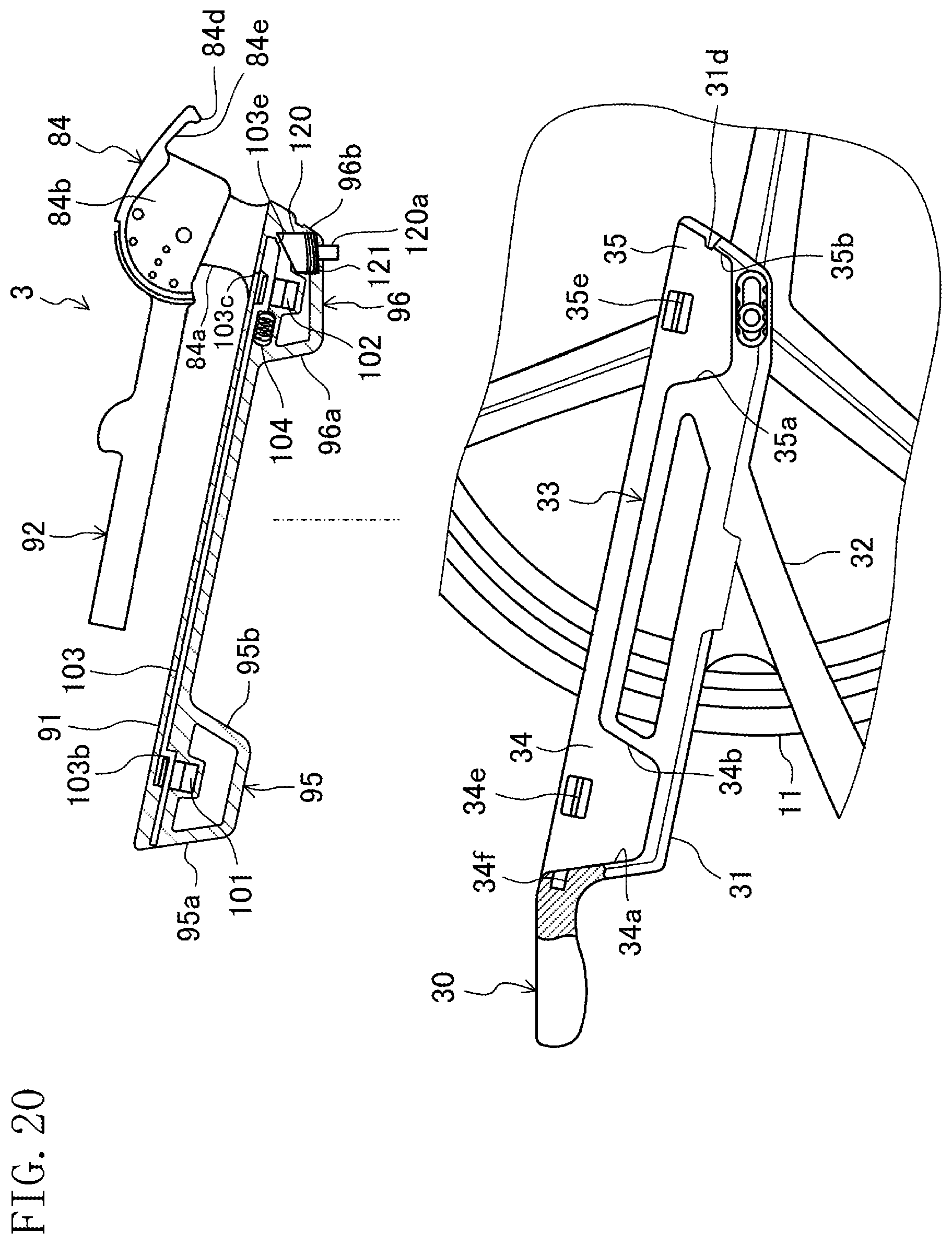 Patent US12090099 Figure 20 – Wheelchair