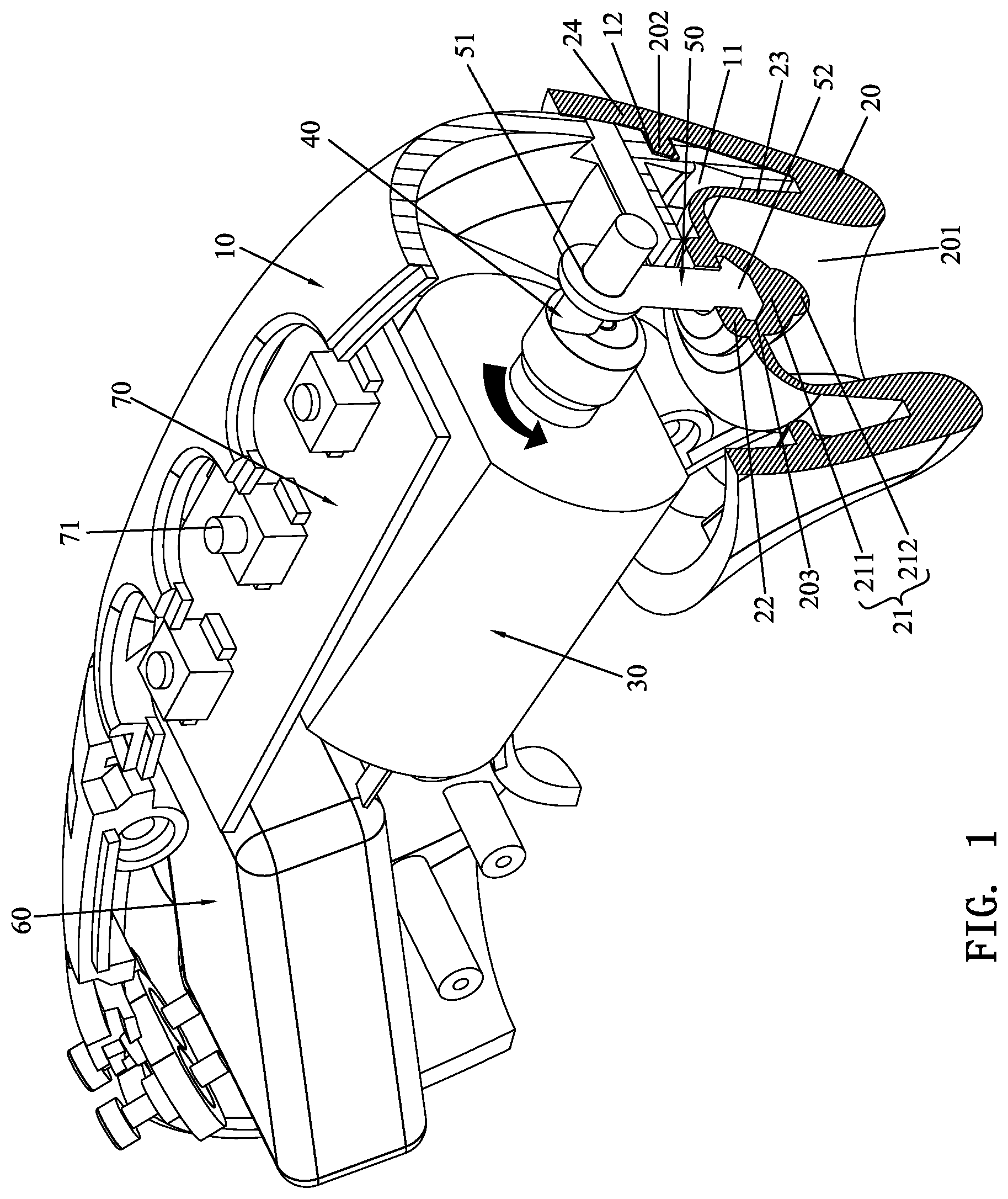 Patent US12090111 Figure 1 – Sexual stimulation device