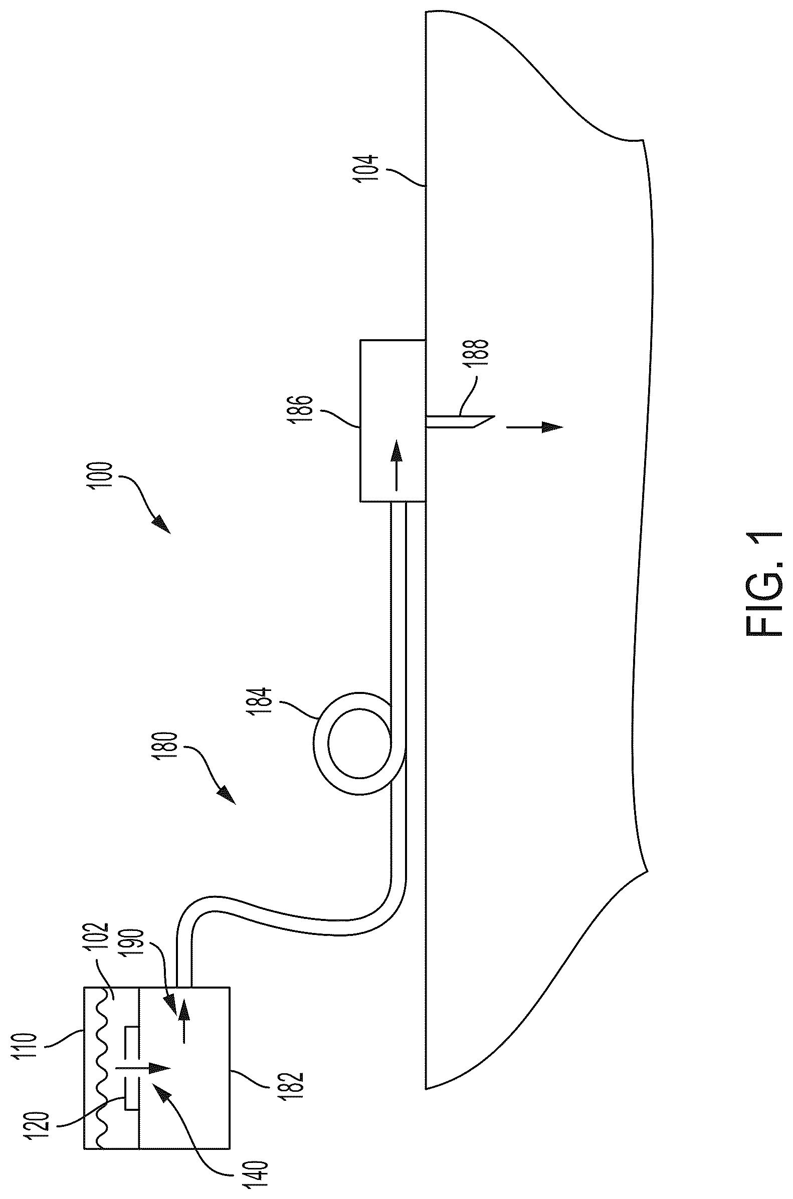 Patent US12090120 — Fluid container devices, methods and systems — Figure 1