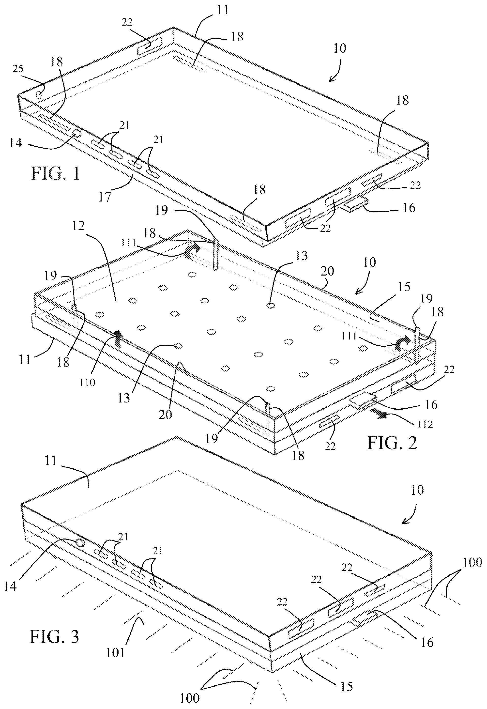 Patent US12090238 — Compact sanitizing apparatus with ozone and ultraviolet features — Figure 1