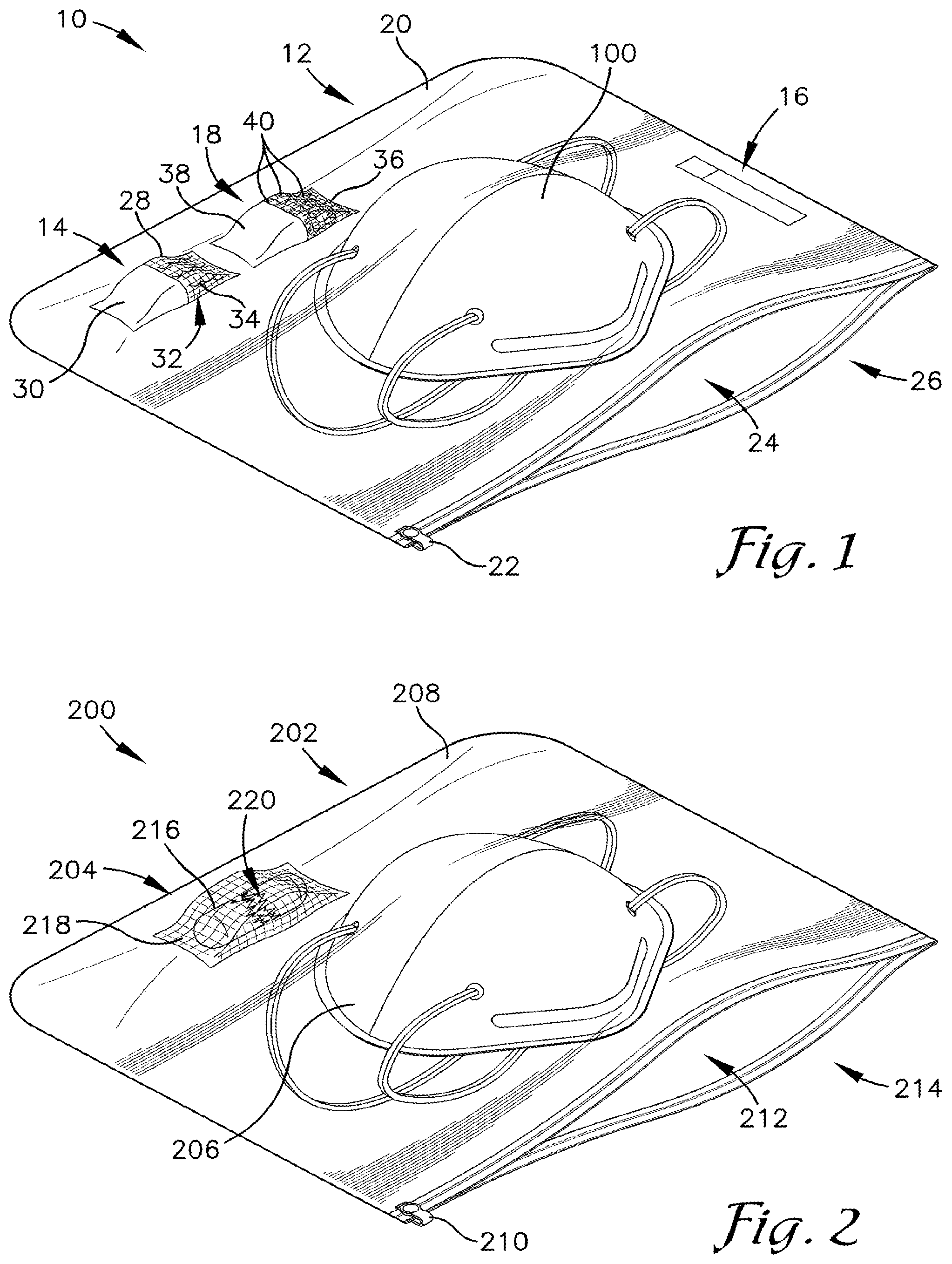Patent US12090242 Figure 1 – Methods and devices for sterilizing medical equipment