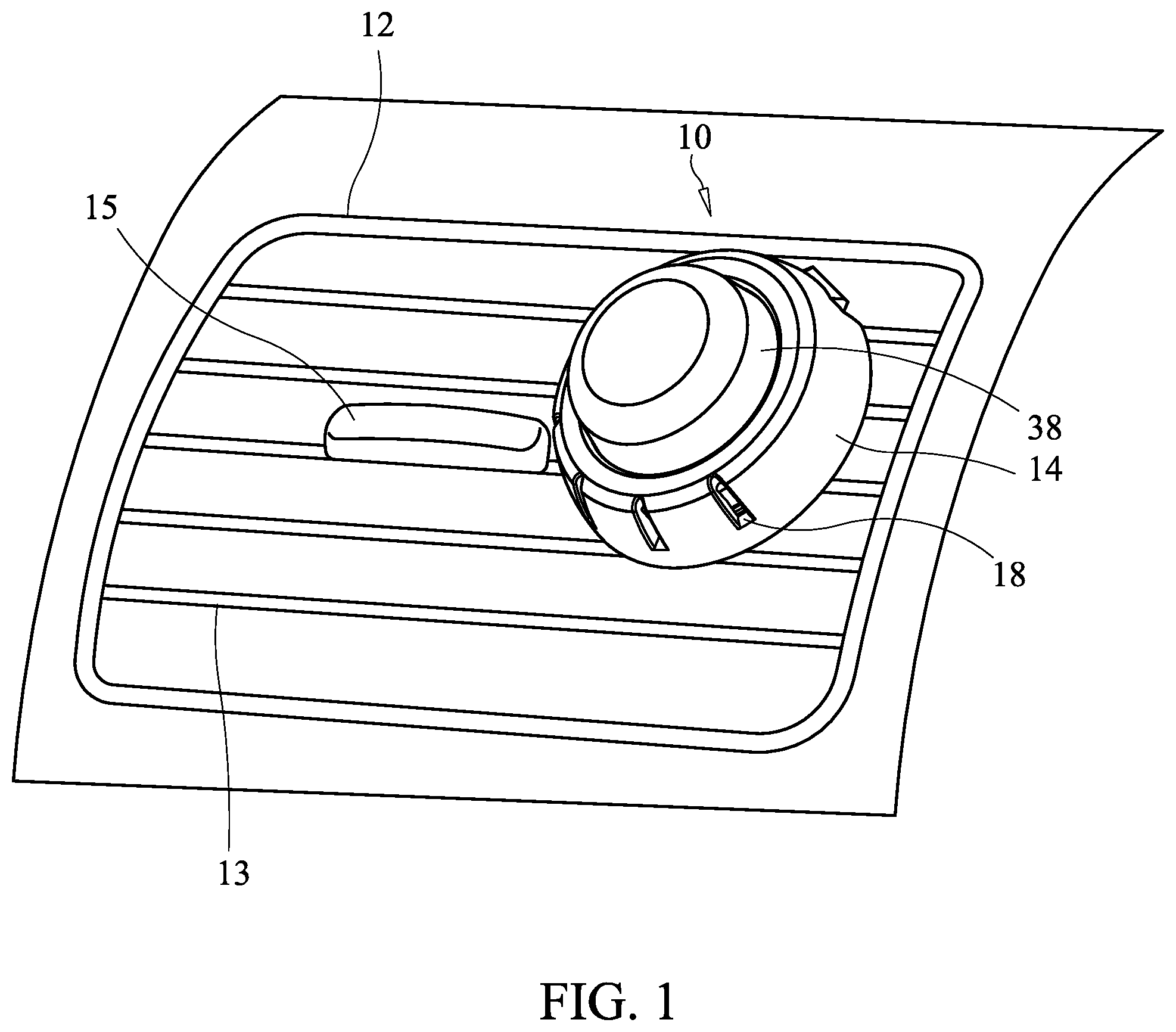 Patent US12090255 — Volatile composition dispenser — Figure 1