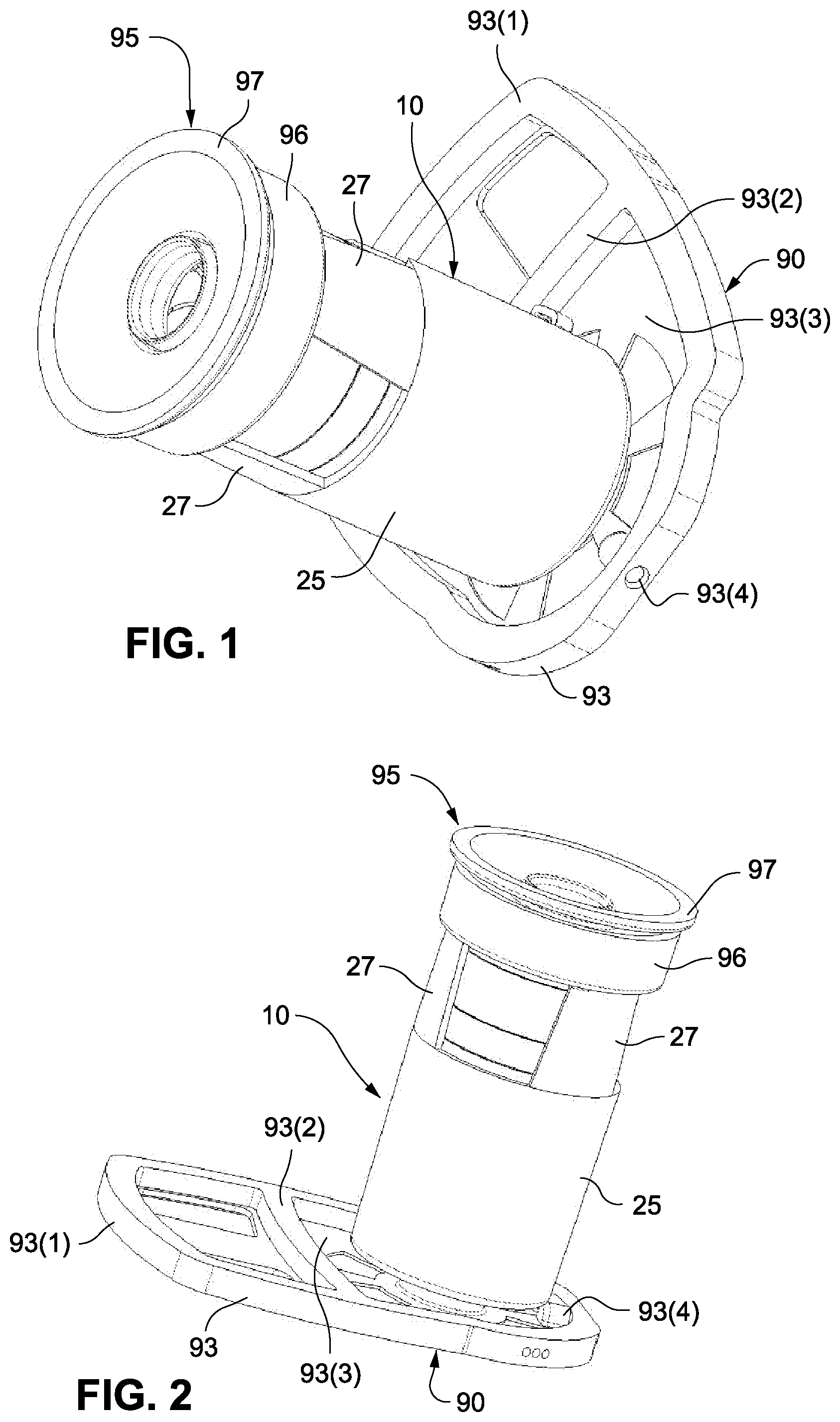 Patent US12090271 — Blower — Figure 1