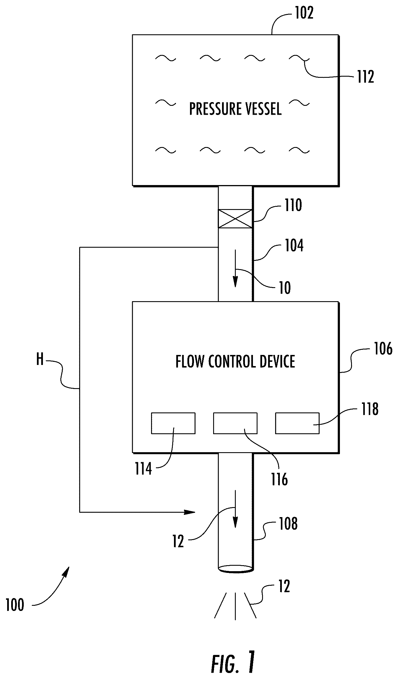 Patent US12090353 Figure 1 – Fire extinguishers, fire suppression systems, and methods of controlling flow of fire suppressant agents