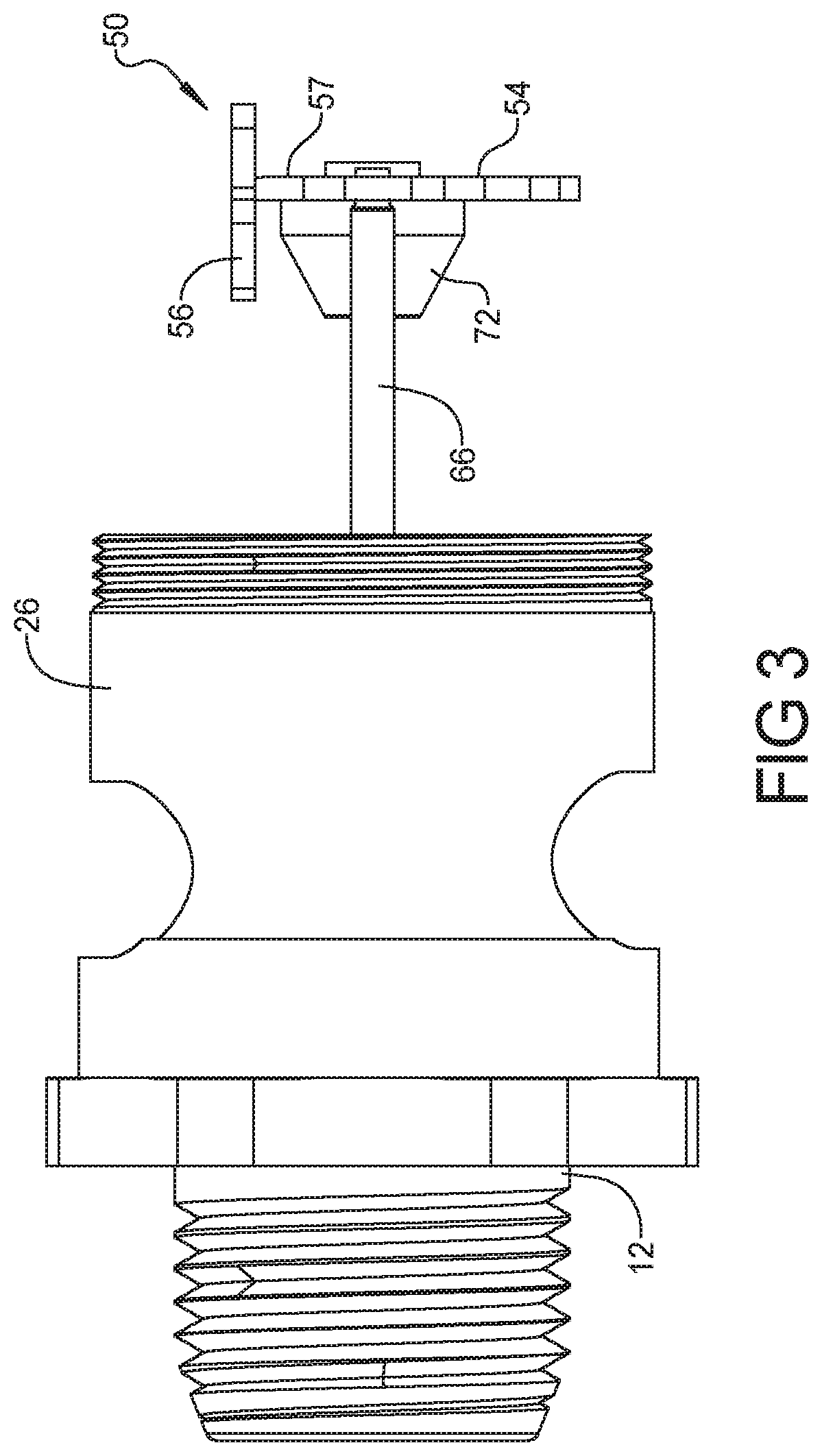 Patent US12090355 Figure 3 – Concealed horizontal sidewall sprinkler