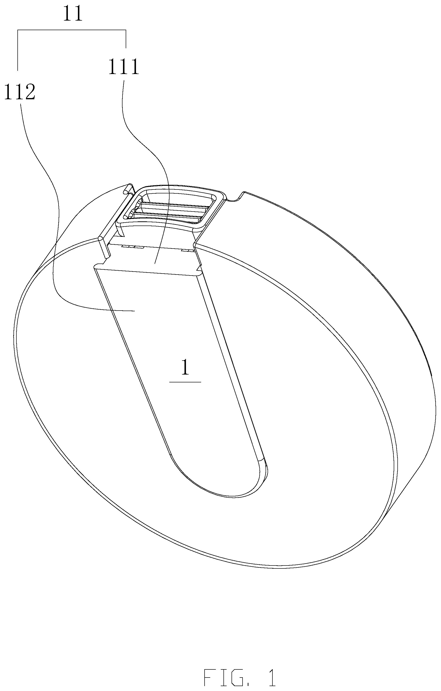 Patent US12090358 — Quick assembly and disassembly connecting structures and weight adjustable dumbbell — Figure 1