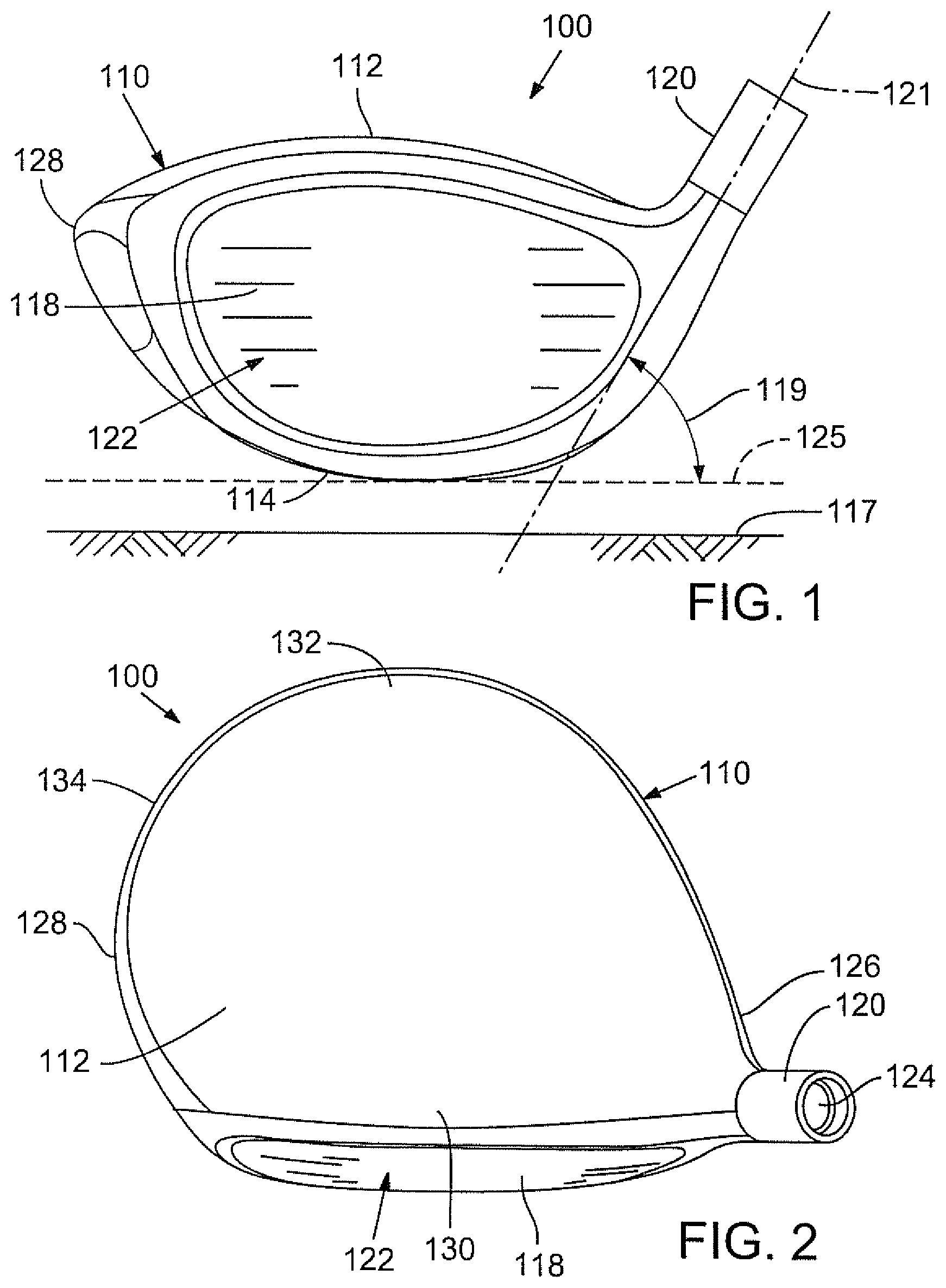 Patent US12090372 — Golf club head — Figure 1