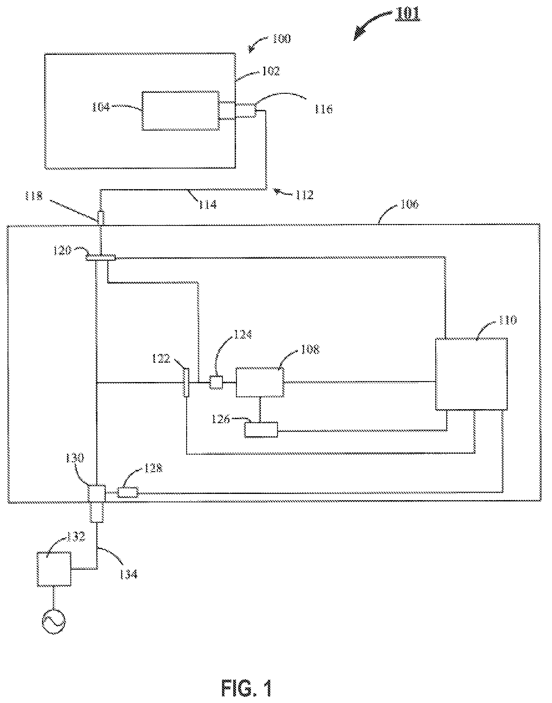 Patent US12090391 — Video gaming system — Figure 1