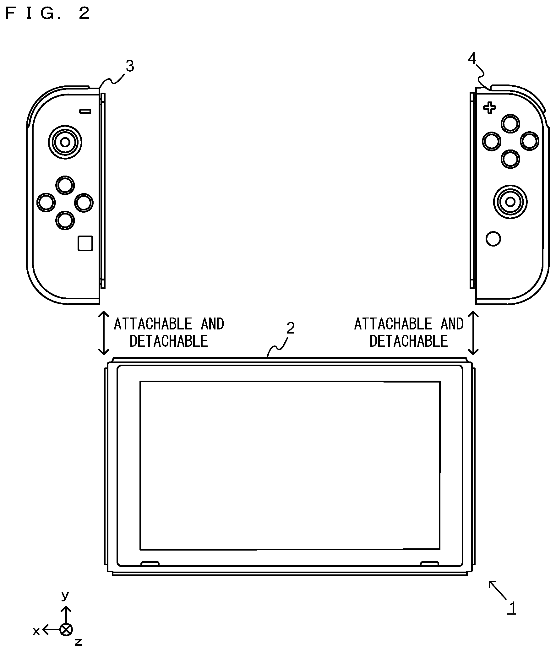 Patent US12090394 Figure 2 – Information processing system, information processing apparatus, storage medium having stored therein information processing program, and information processing method