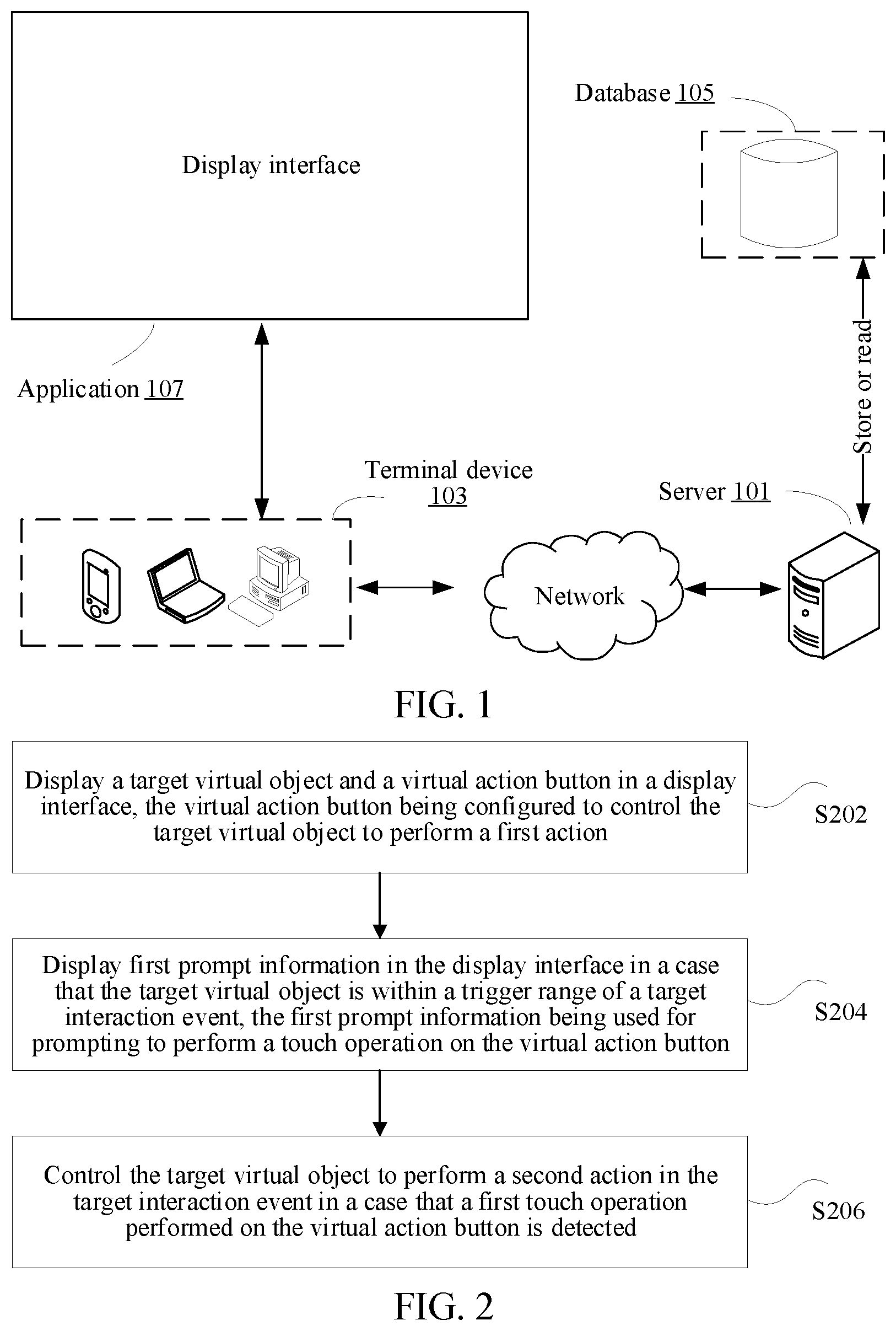 Patent US12090404 — Virtual object control method and apparatus, storage medium, and electronic device — Figure 1