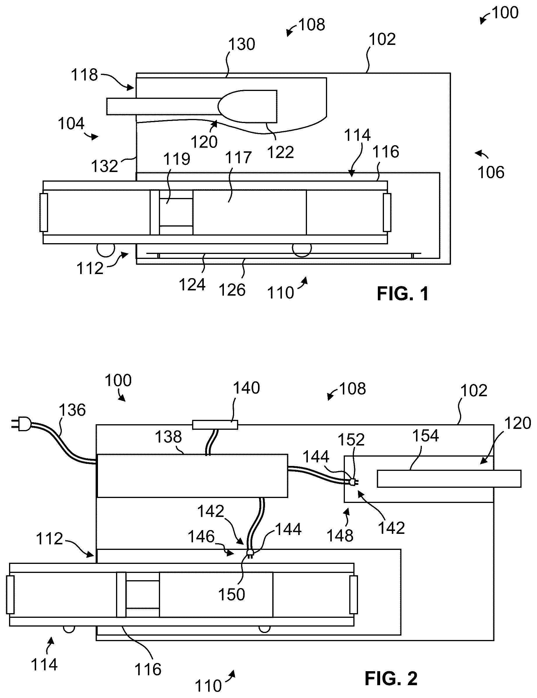 Patent US12090437 — Multiuse home station — Figure 1