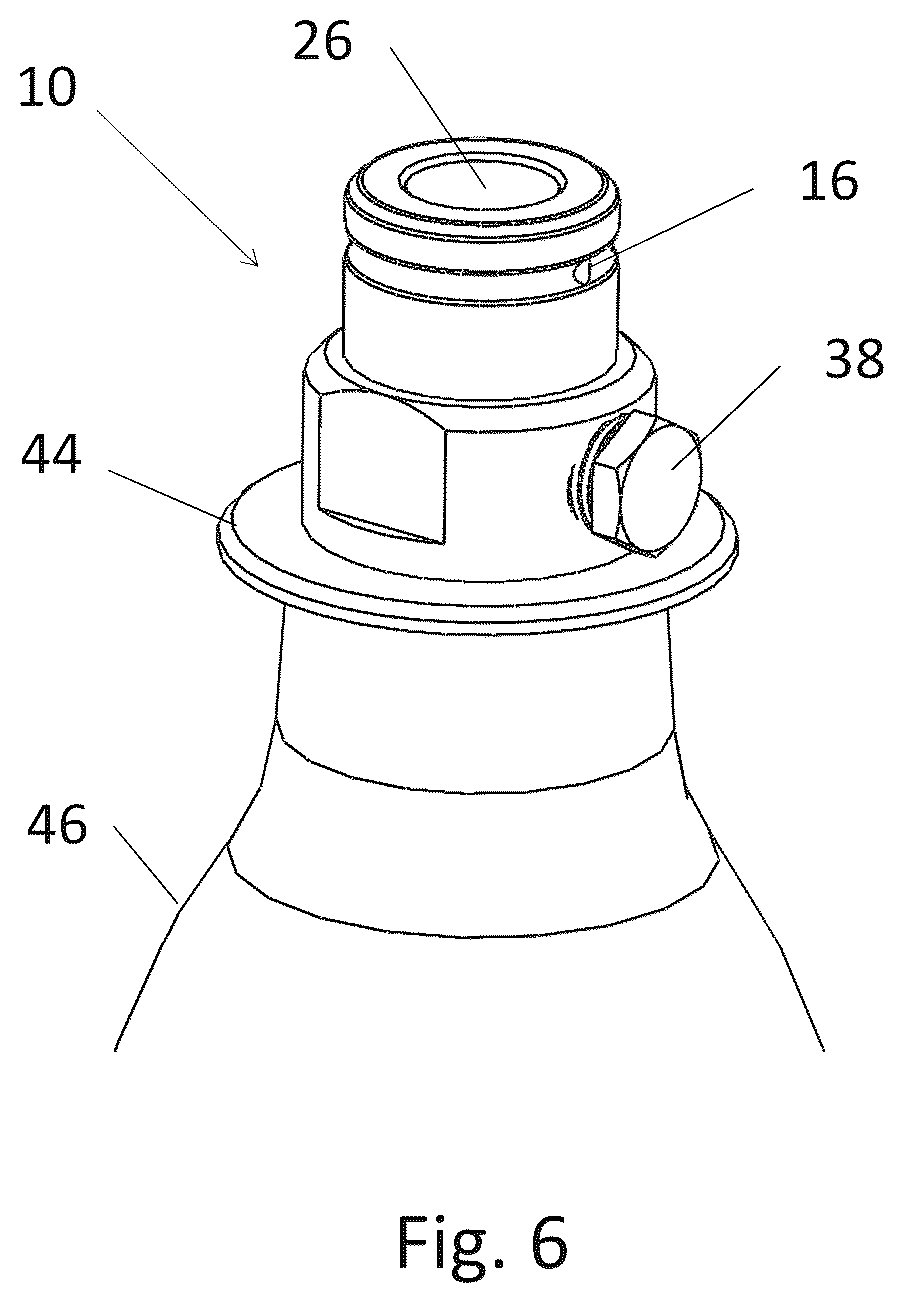 Patent US12090451 Figure 13 – Carbonation machine and a gas canister for a carbonation machine