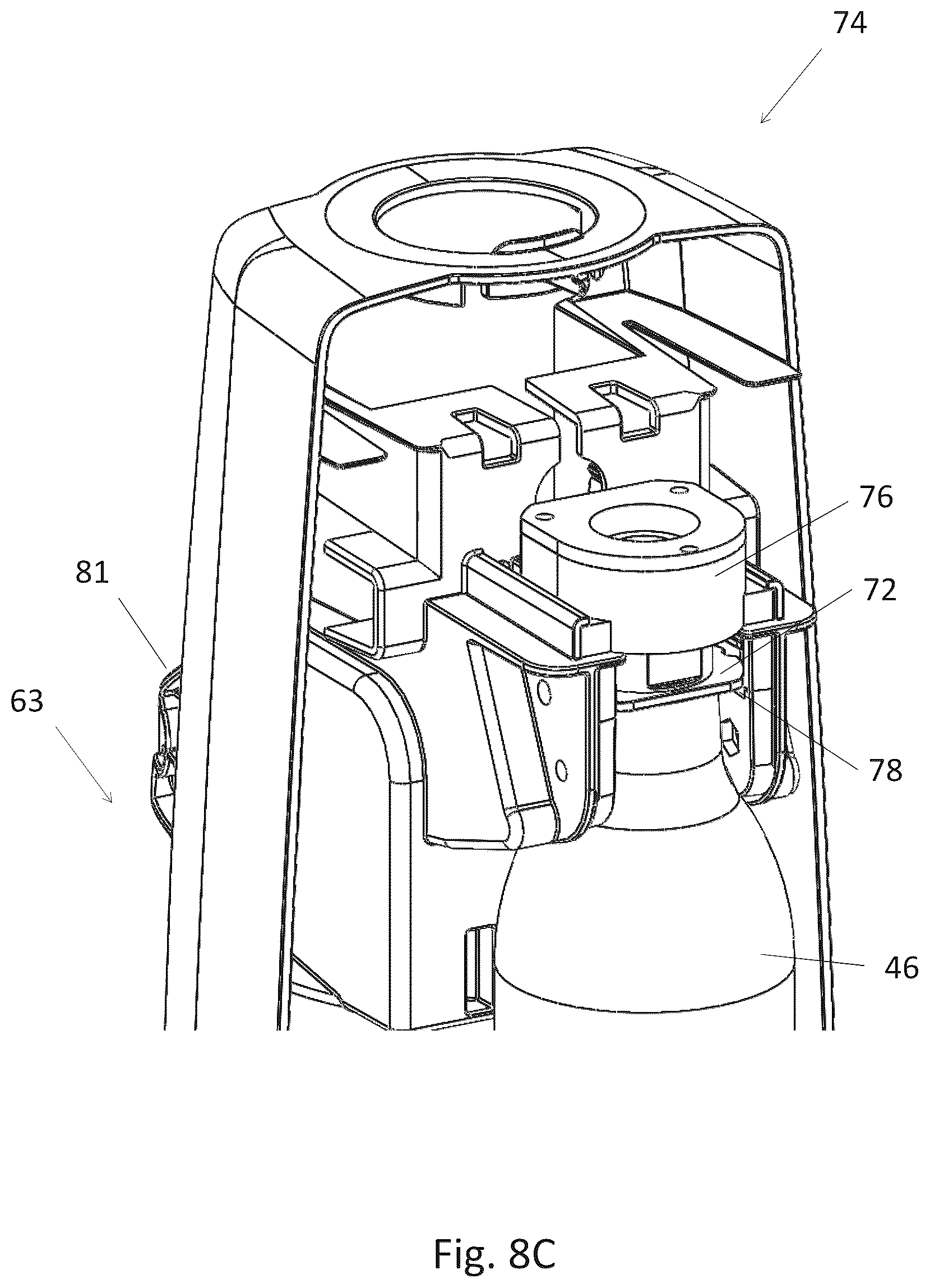 Patent US12090451 Figure 19 – Carbonation machine and a gas canister for a carbonation machine