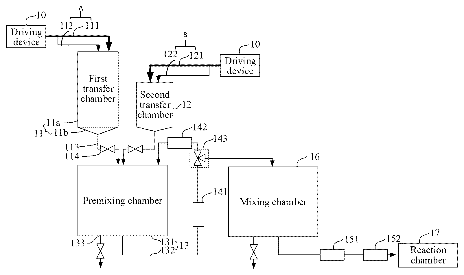 Patent US12090457 Figure 1 – Mixing apparatus