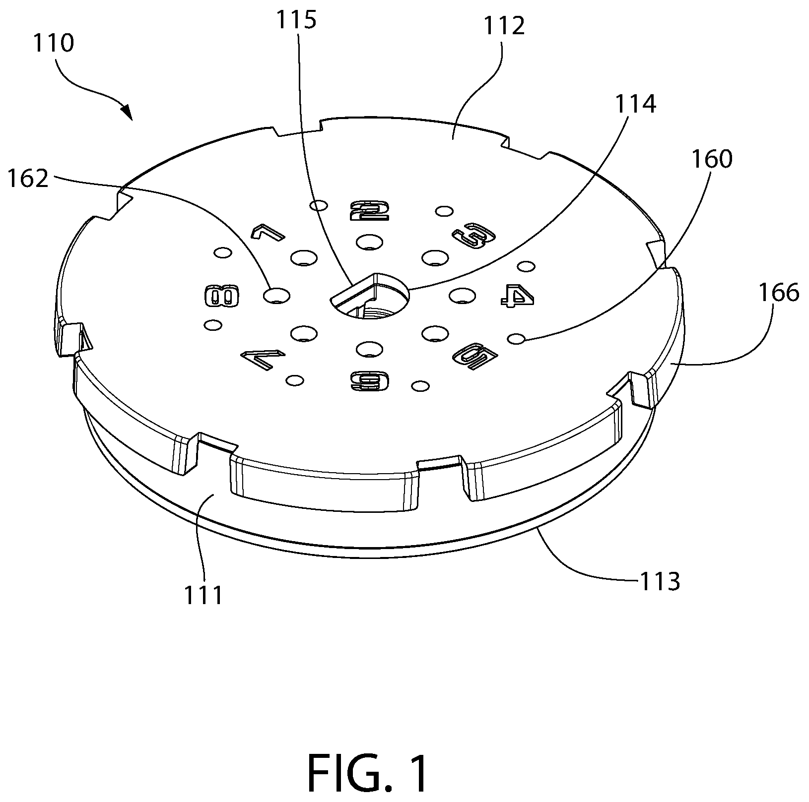Patent US12090475 — Analytical cartridge for soil testing and related methods — Figure 1