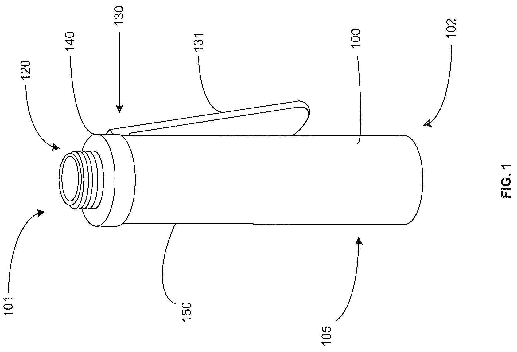 Patent US12090495 Figure 1 – Spray assembly