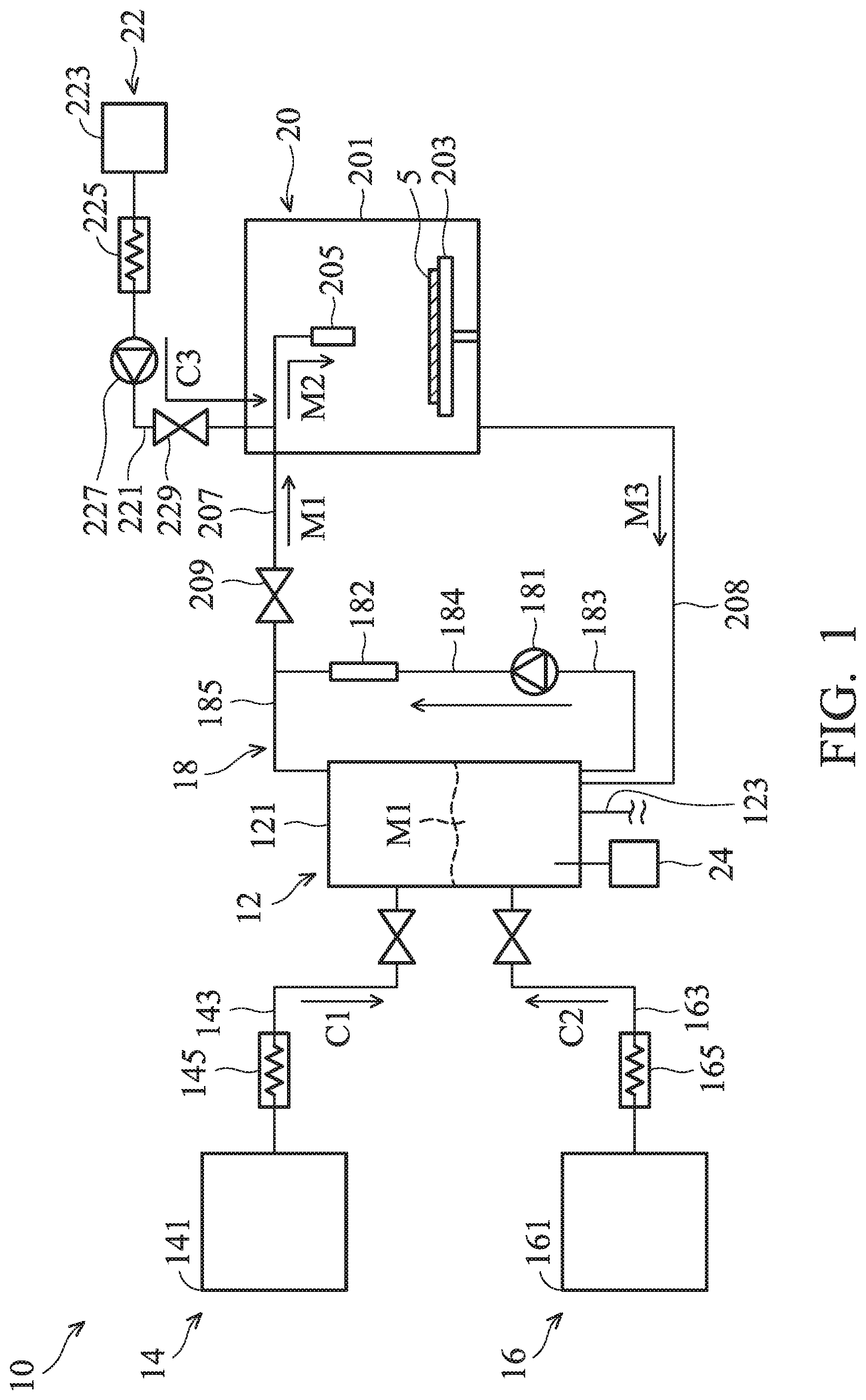 Patent US12090527 — Method and system for processing substrate in semiconductor fabrication — Figure 1