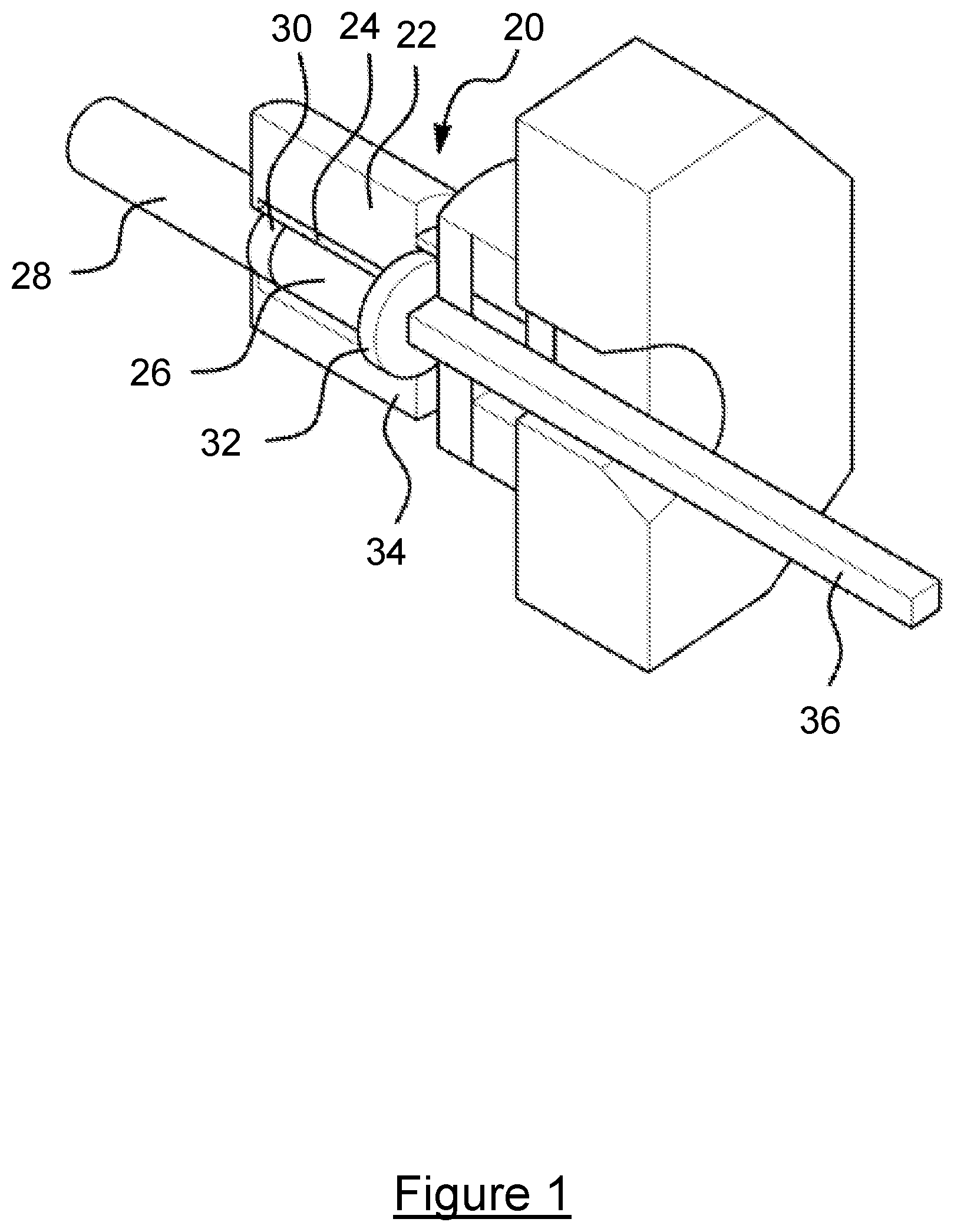 Patent US12090537 — Dummy block for extrusion press — Figure 1