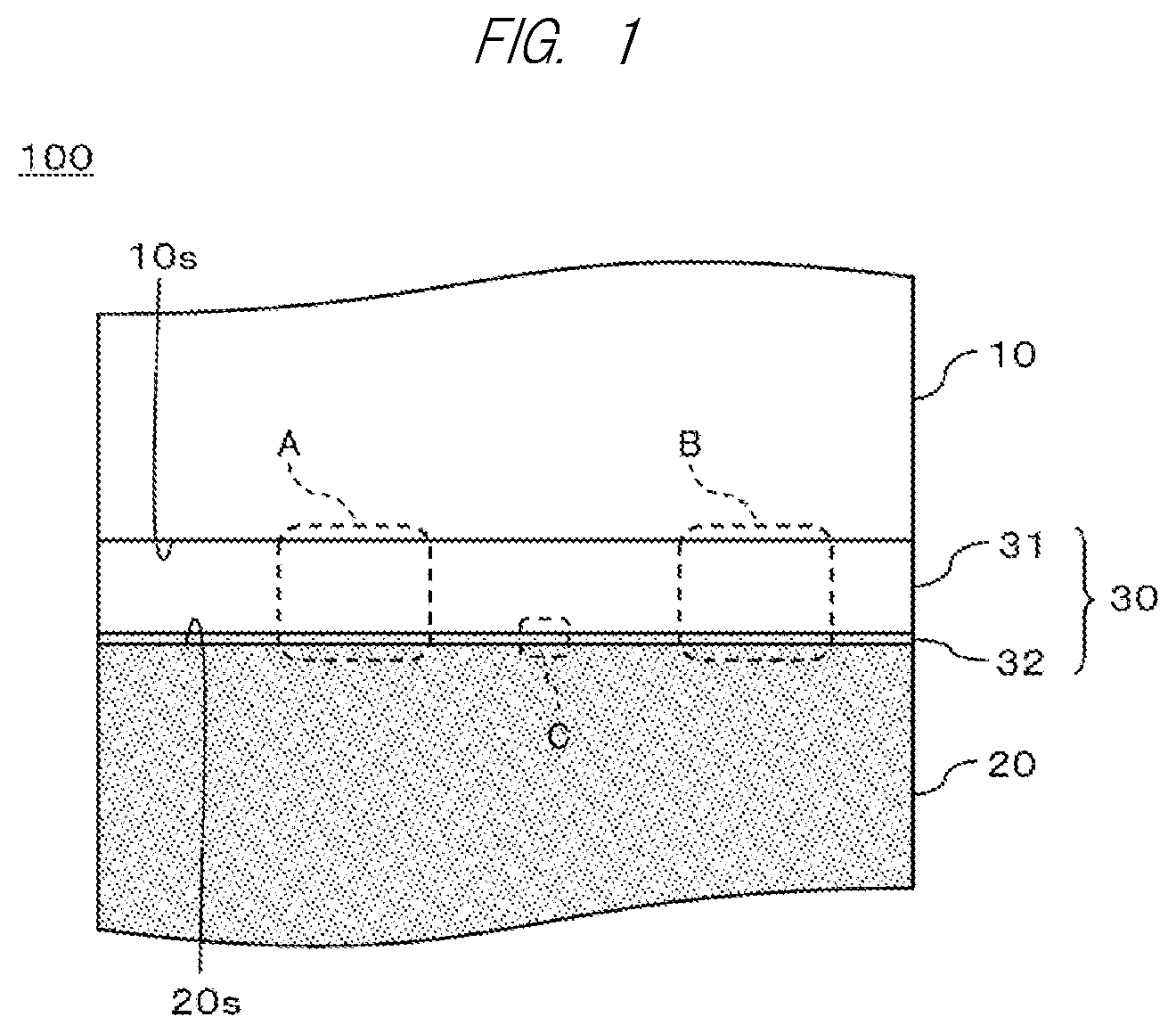 Patent US12090564 — Copper-ceramic joint body, brazing member and method of manufacturing copper-ceramic joint body — Figure 1