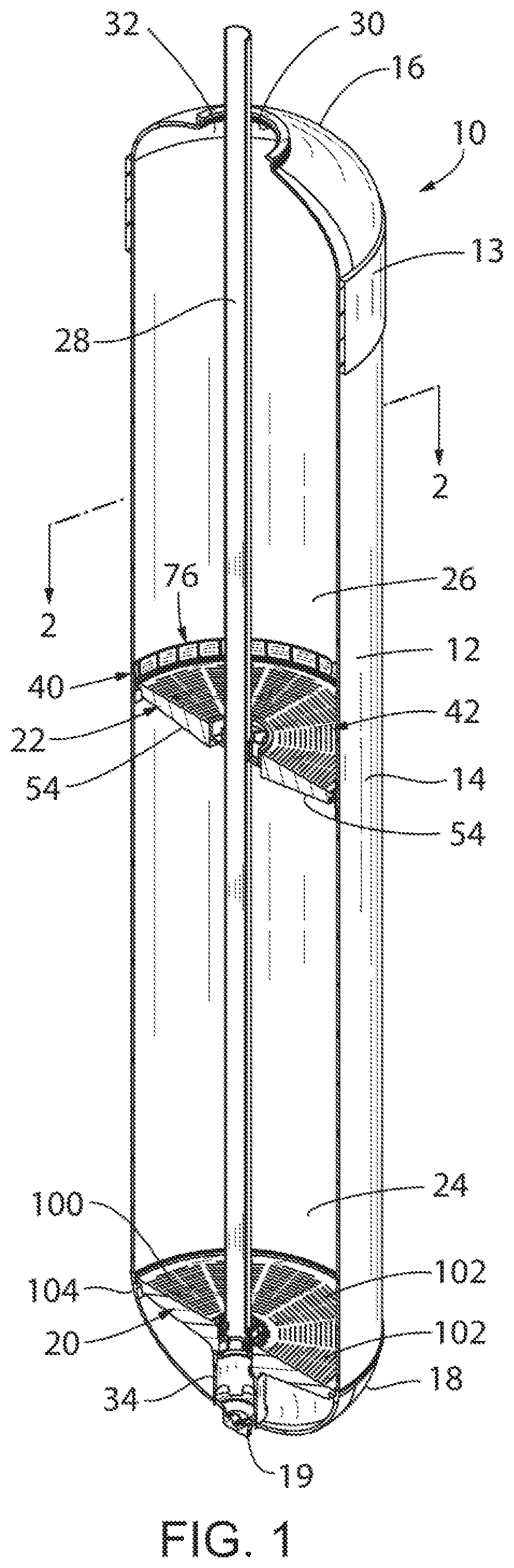 Patent US12090573 — Fluid treatment tank having a laser welded distributor plate — Figure 1