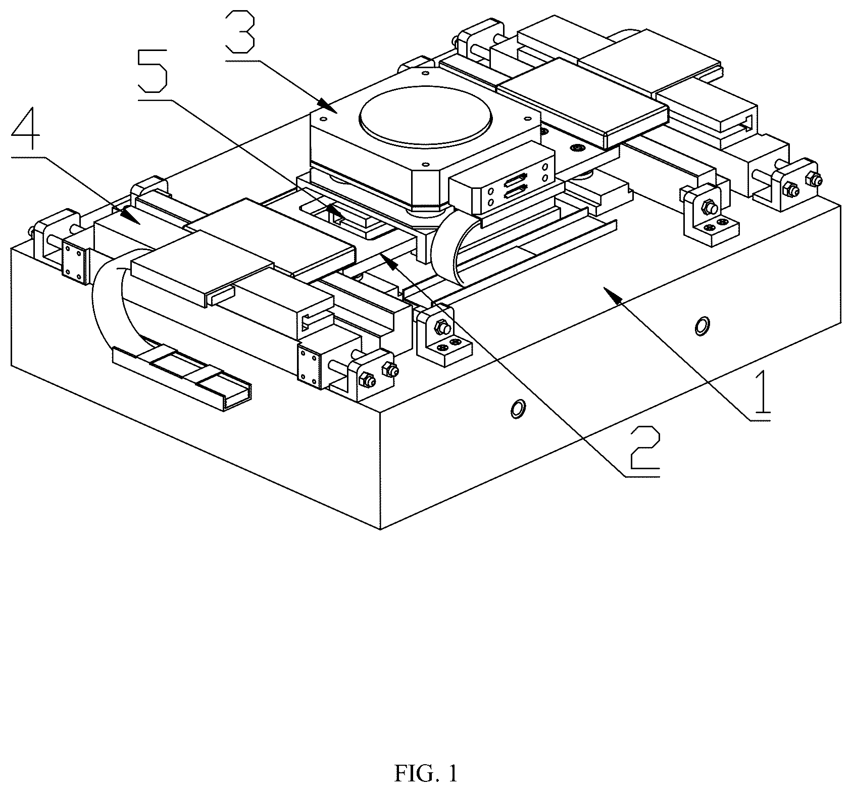 Patent US12090590 Figure 1 – Six-degree-of-freedom air-floating moving apparatus