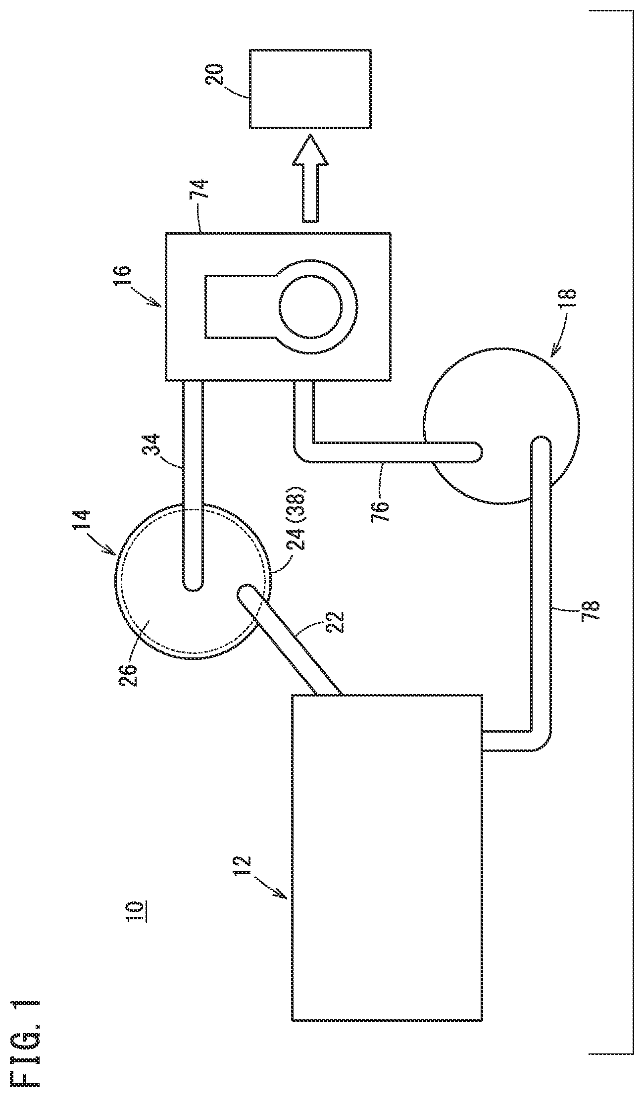 Patent US12090604 — Shot peening apparatus — Figure 1