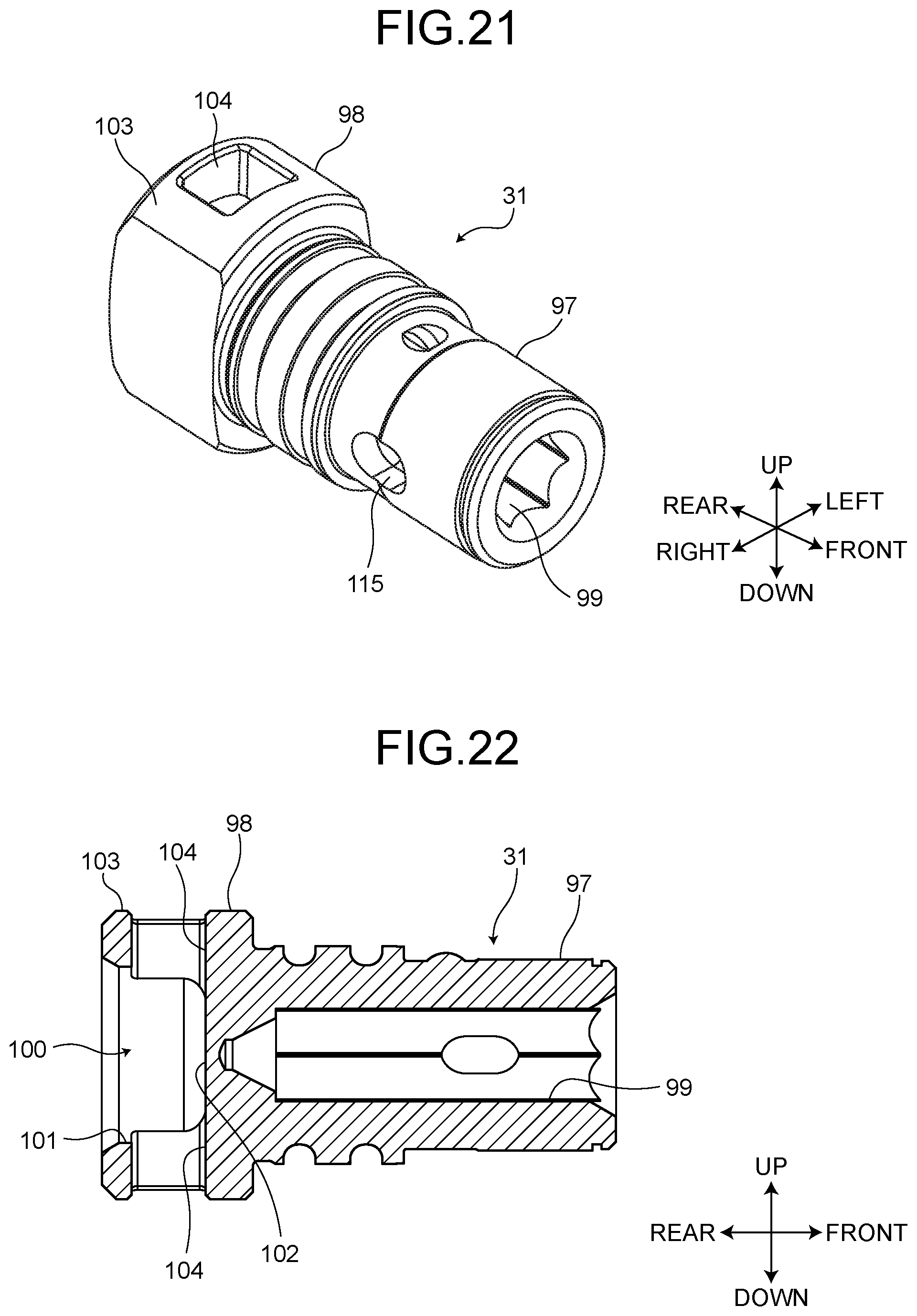 Patent US12090608 Figure 16 – Impact tool