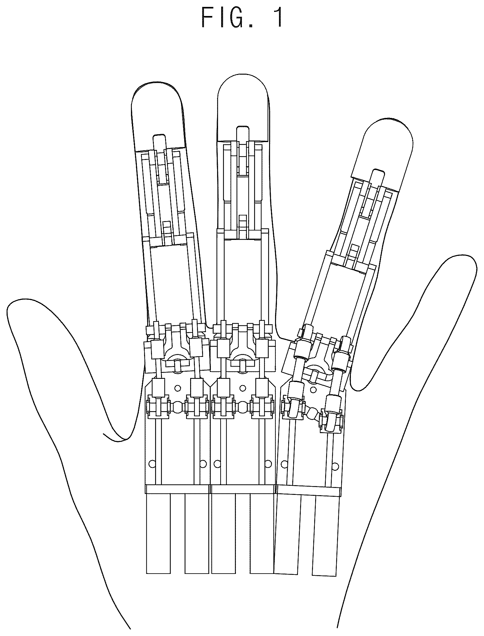 Patent US12090635 Figure 1 – Finger mechanism and robot hand comprising same