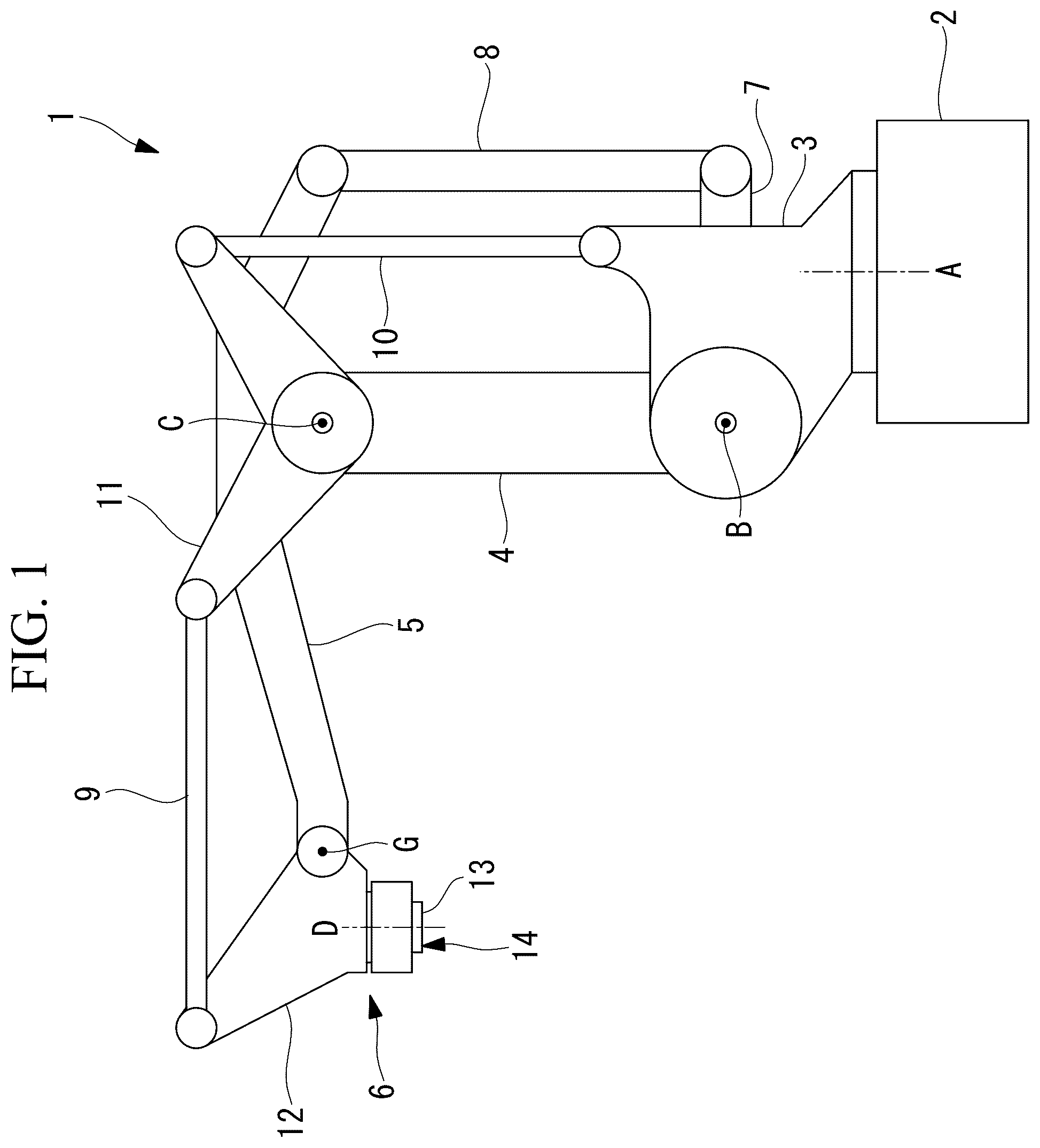 Patent US12090646 — Robot — Figure 1