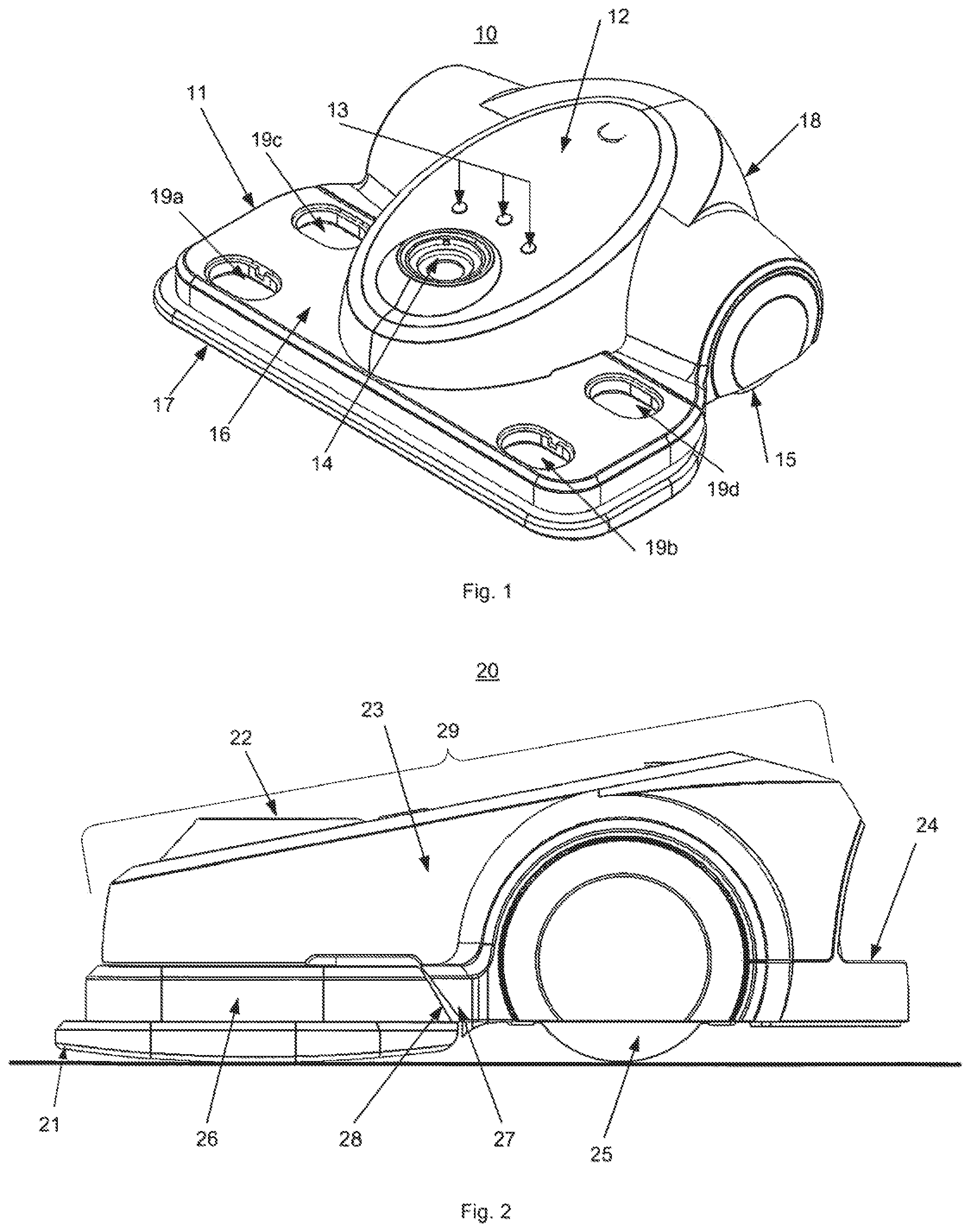 Patent US12090650 — Mobile robot for cleaning — Figure 1
