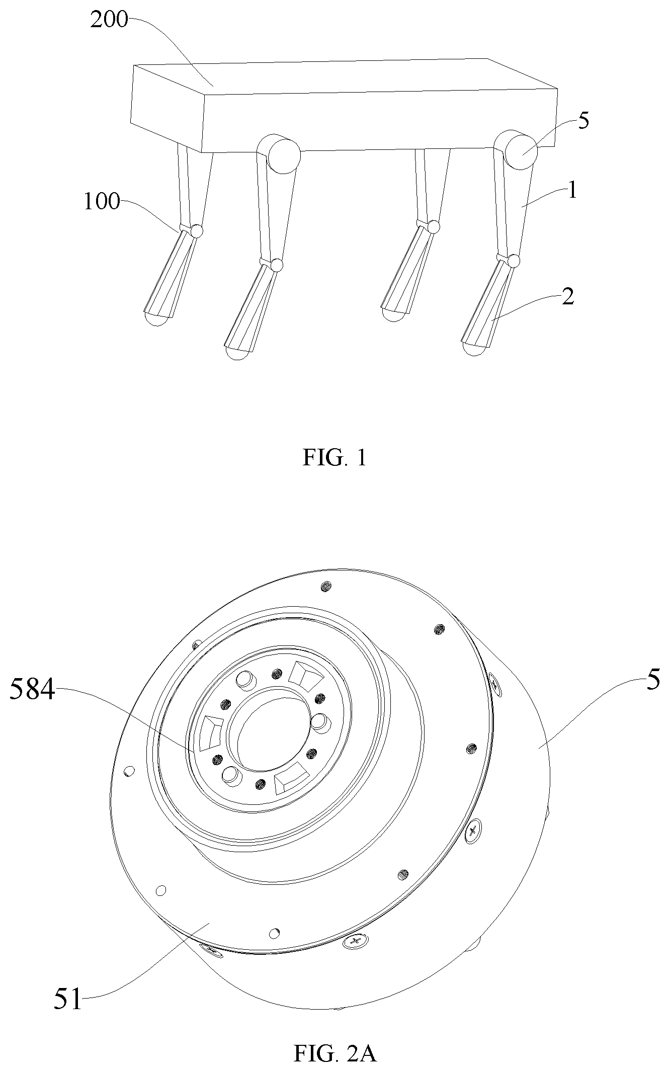 Patent US12090658 — Robot and its servo motor — Figure 1