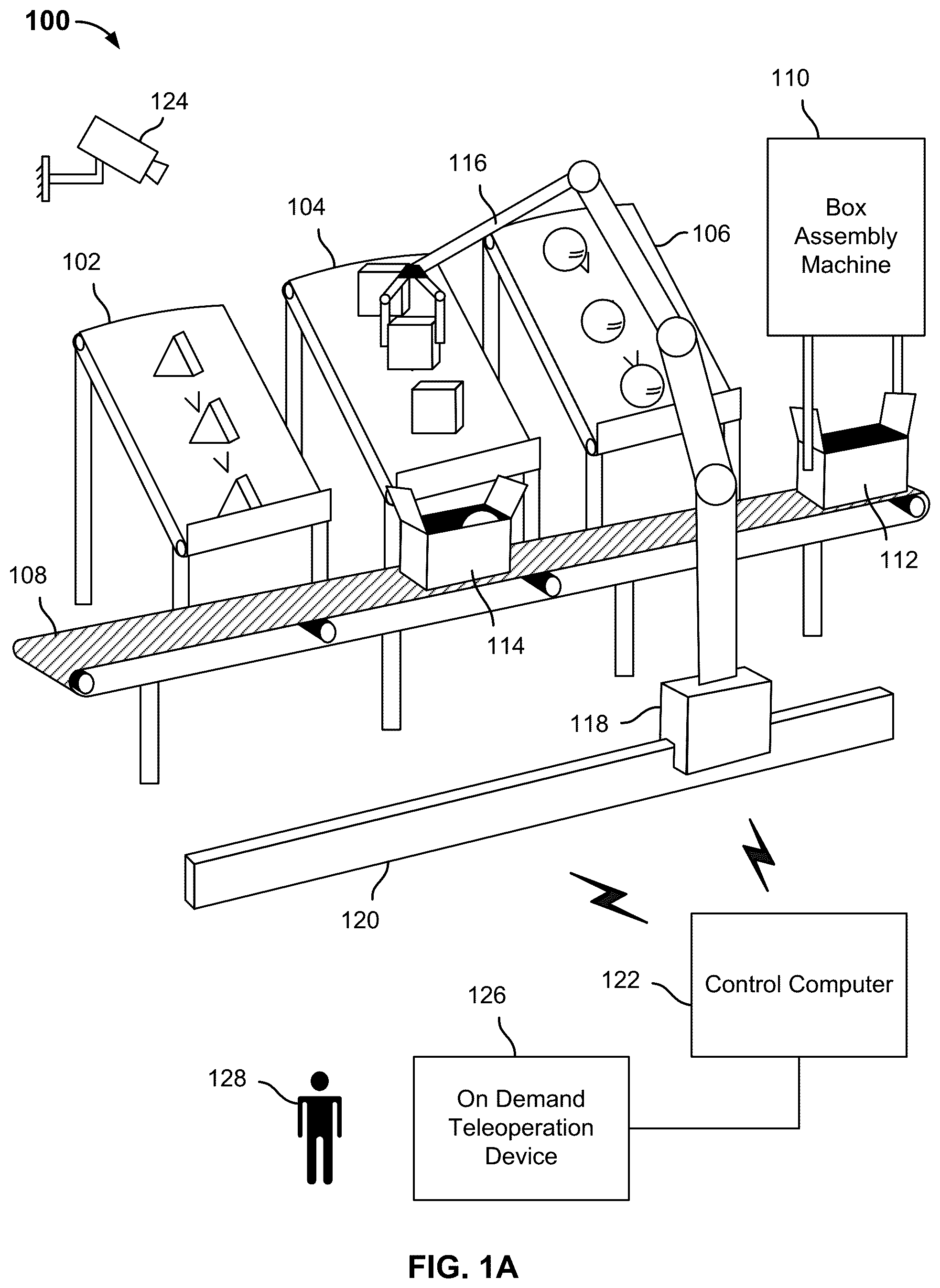 Patent US12090661 — Velocity control-based robotic system — Figure 1
