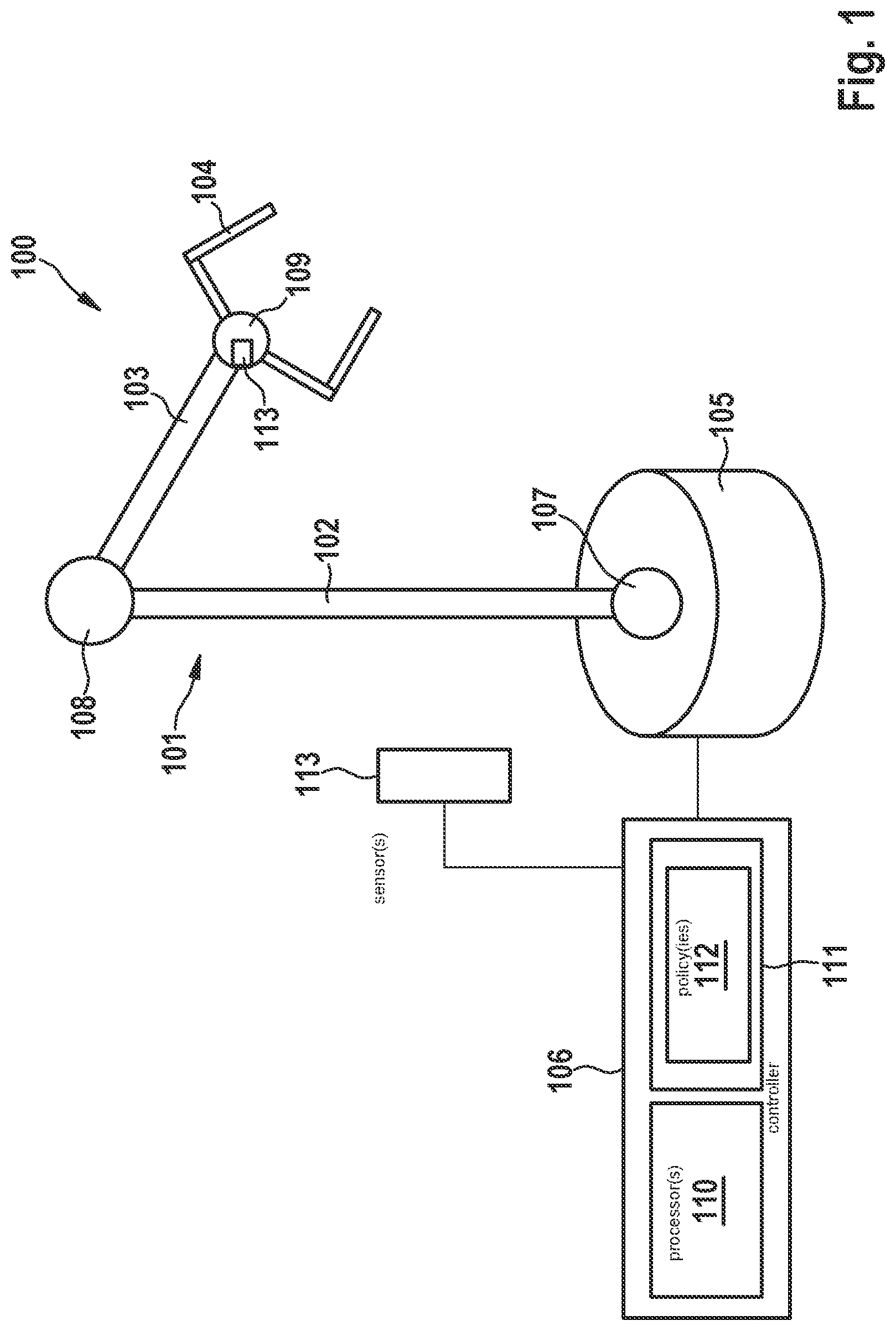 Patent US12090662 Figure 1 – Controller and method for selecting evaluation points for a Bayesian optimization method