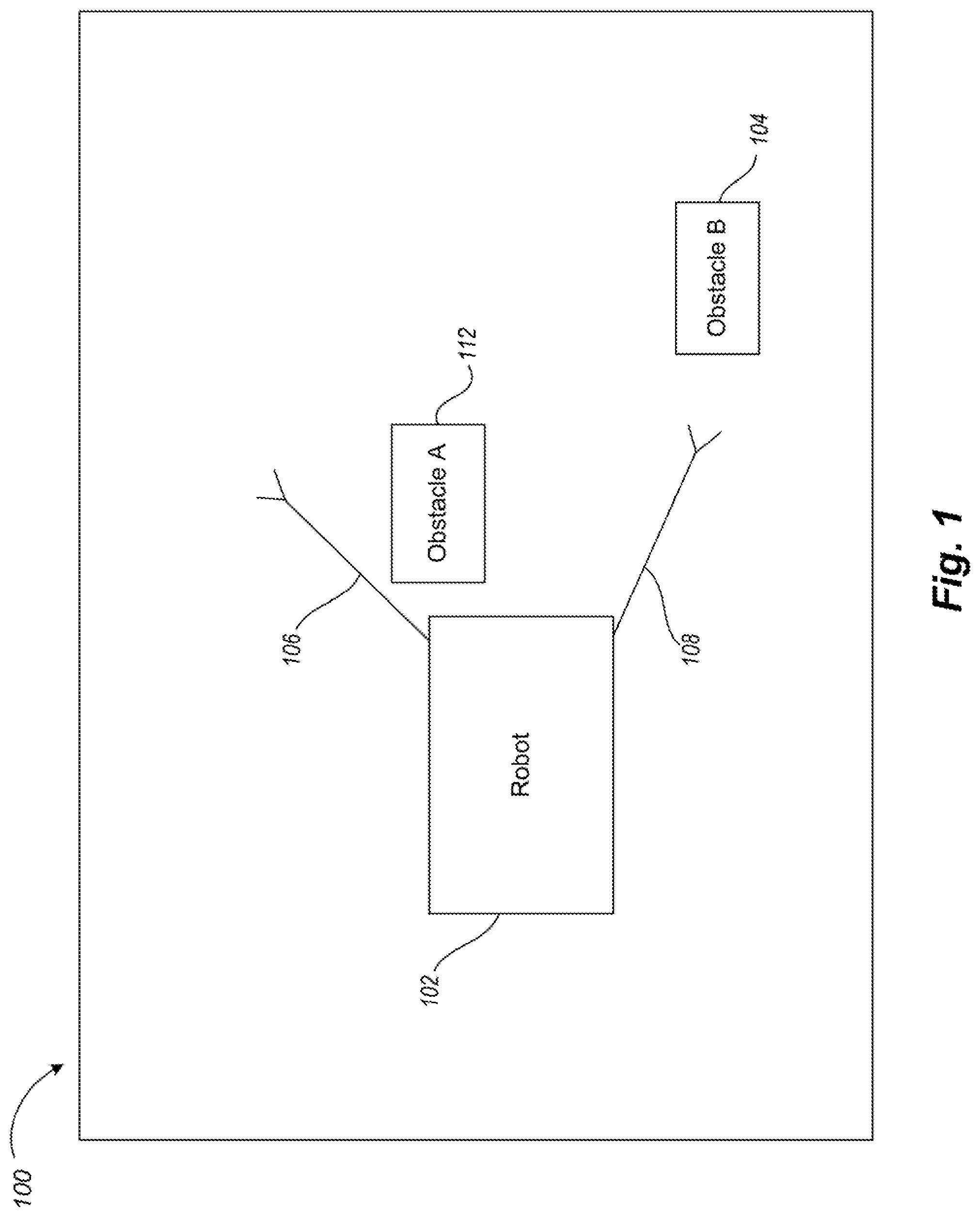 Patent US12090668 — Motion planning of a robot storing a discretized environment on one or more processors and improved operation of same — Figure 1