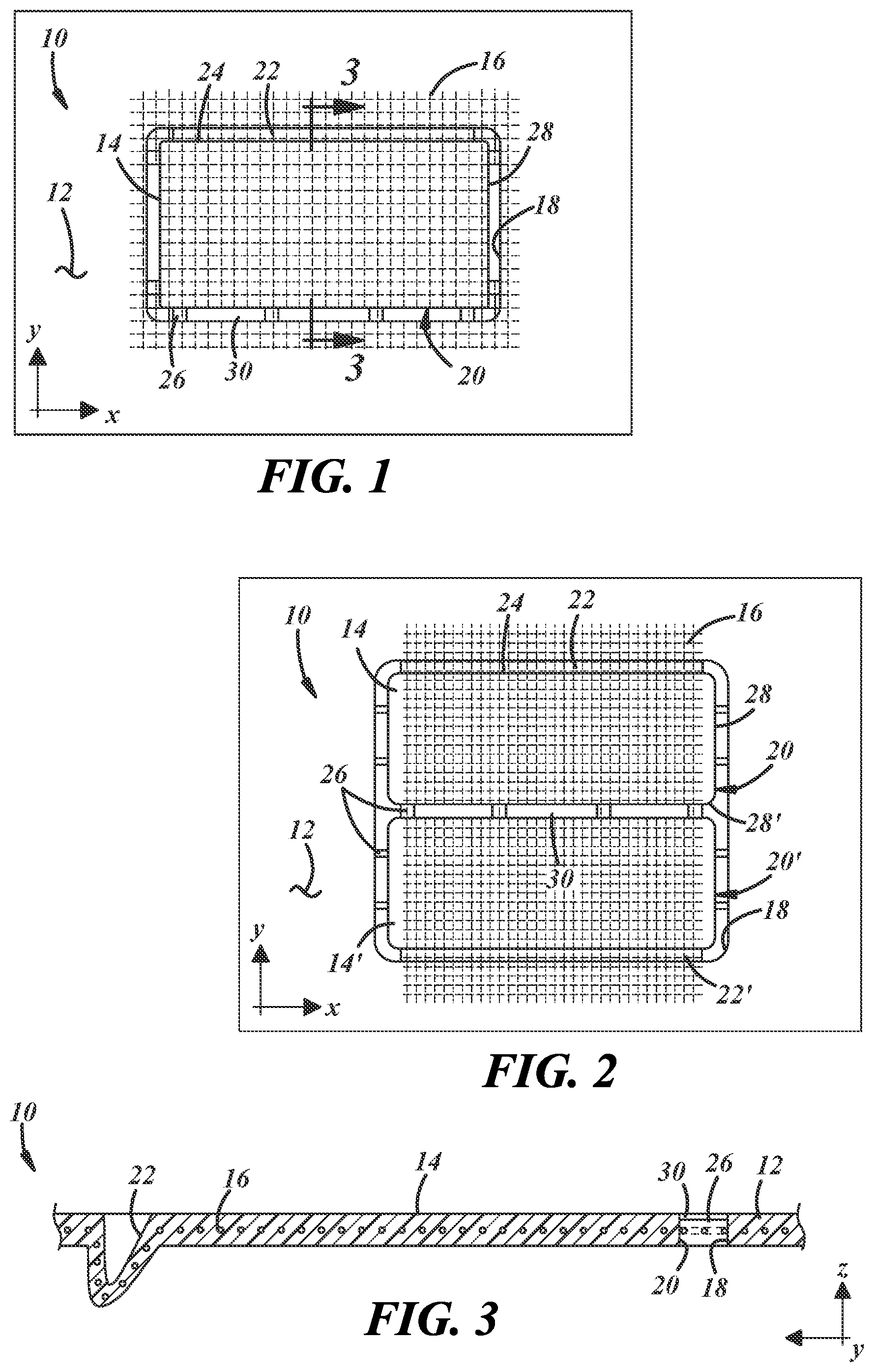 Patent US12090691 Figure 1 – Cutting an airbag door hinge layer during molding