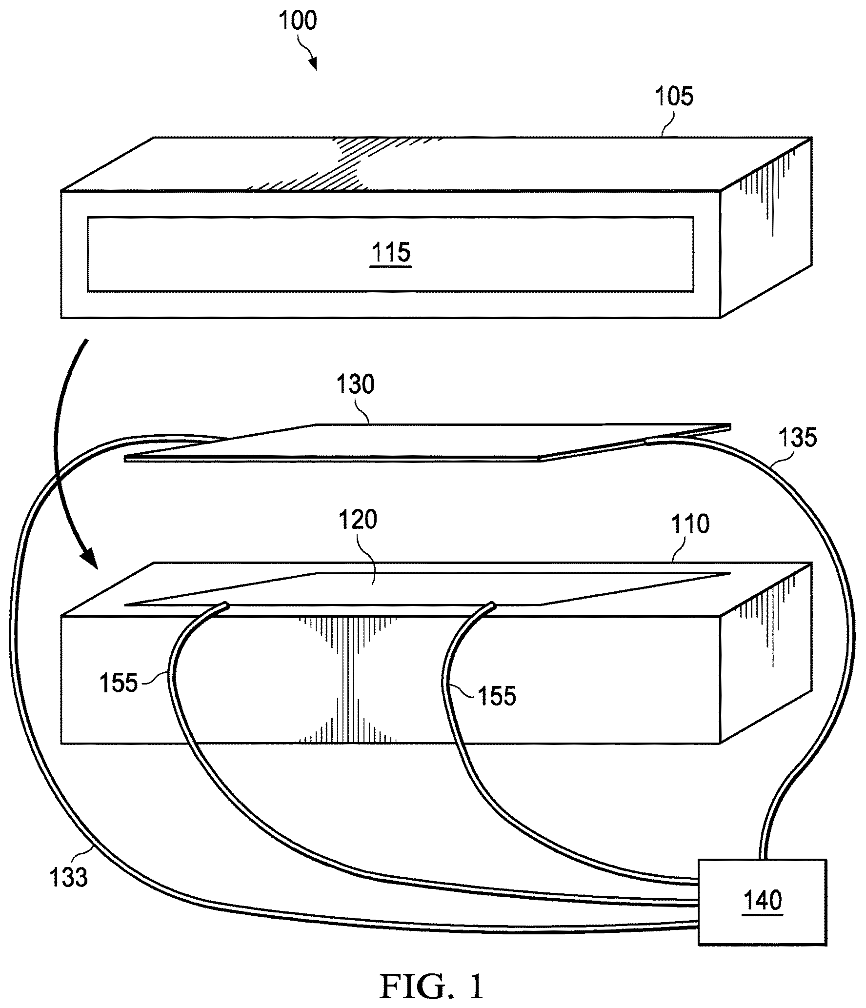 Patent US12090708 — Self heating structural adhesives for out-of-autoclave and out-of-oven curing — Figure 1