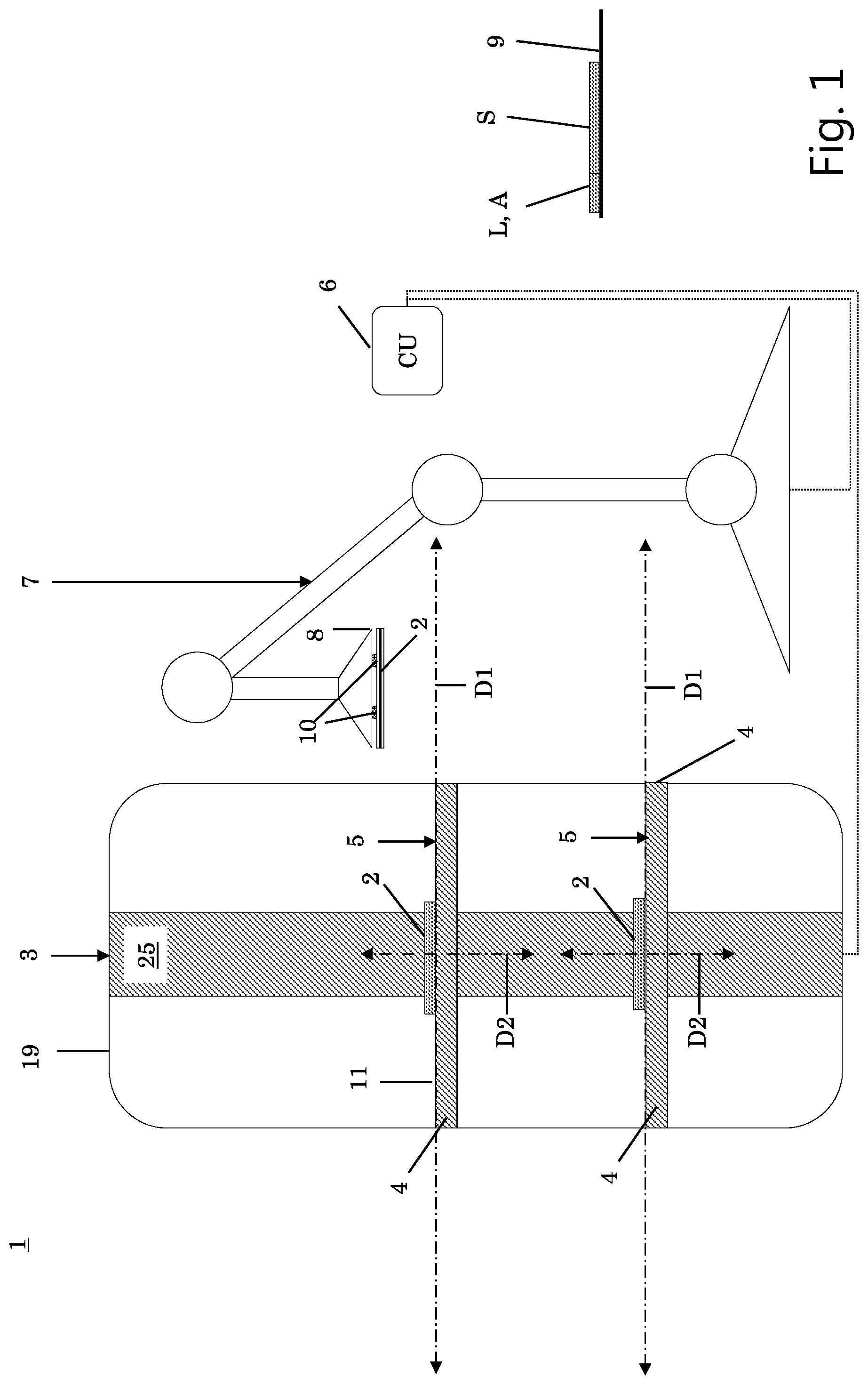 Patent US12090713 Figure 1 – Preforming system and method