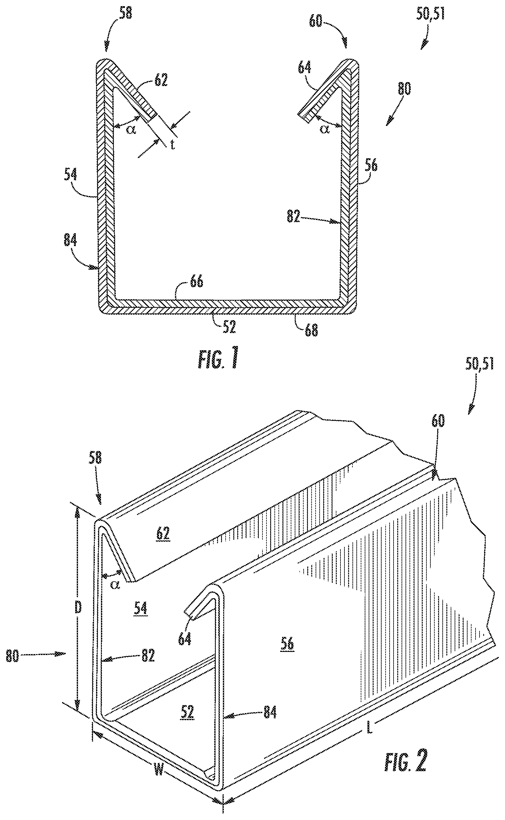 Patent US12090722 Figure 1 – Method of forming a linear panel from multi-layer panel material assemblies