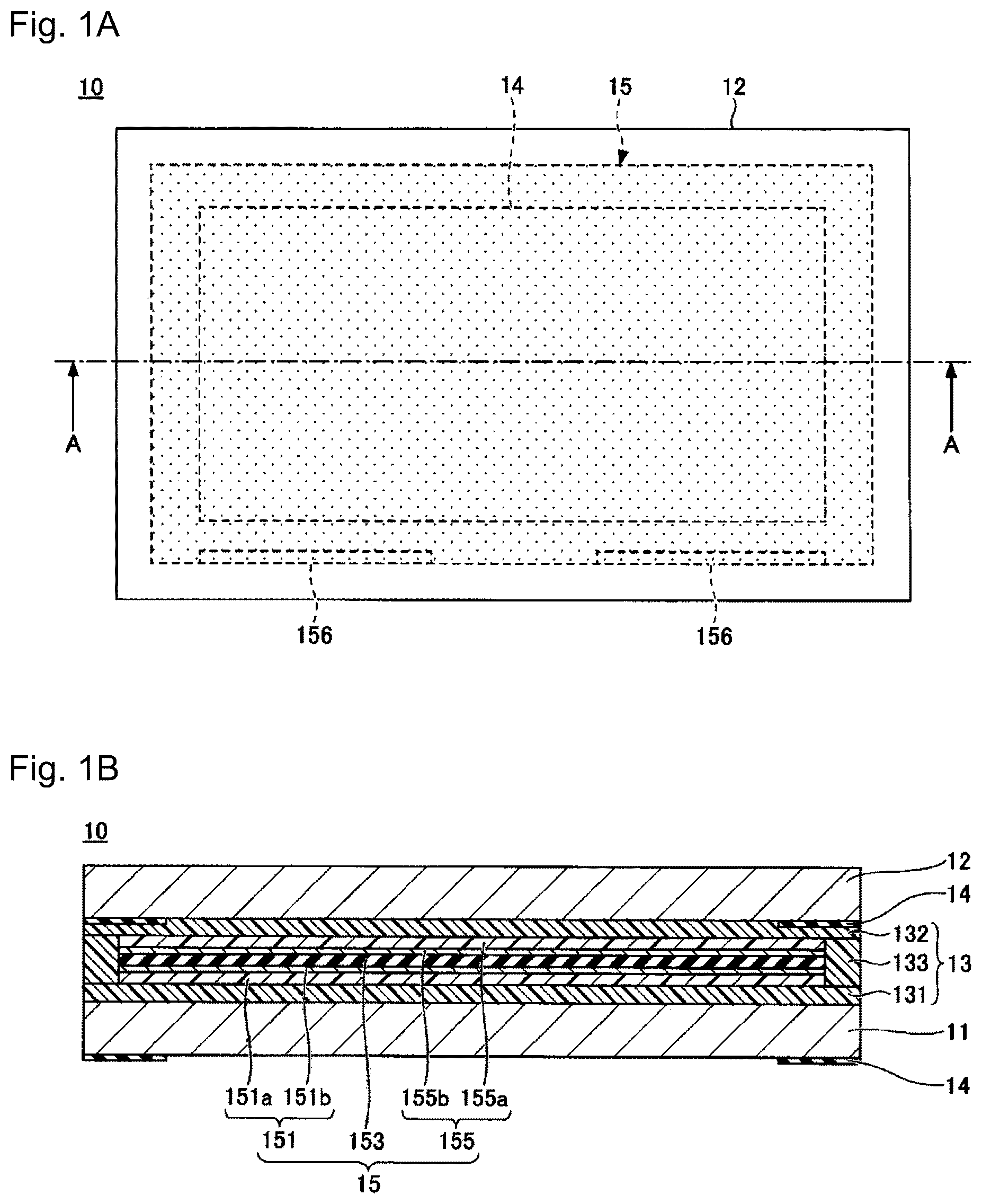 Patent US12090730 — Laminated glass — Figure 1