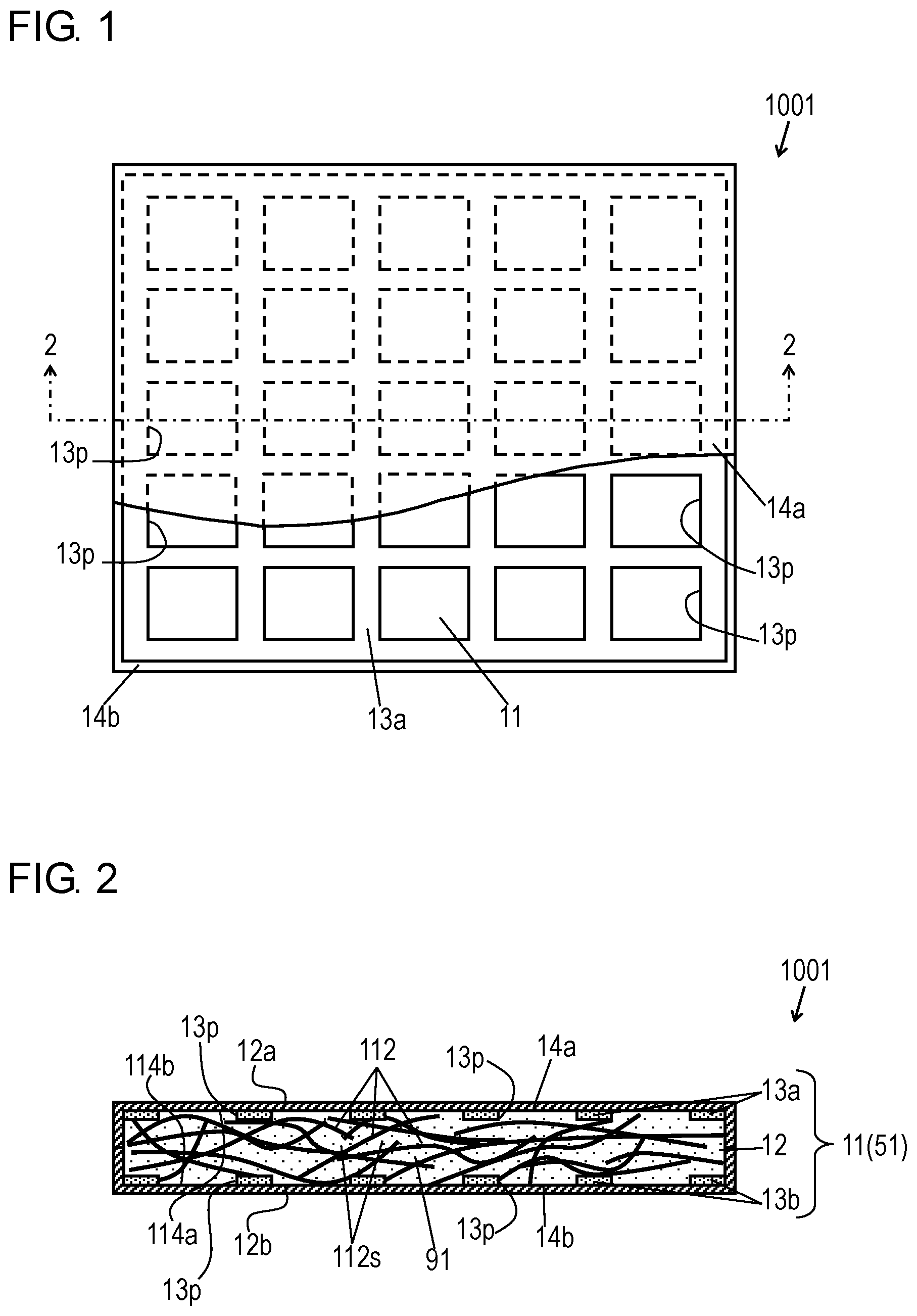 Patent US12090742 Figure 1 – Thermally-insulating sheet and method of manufacturing same