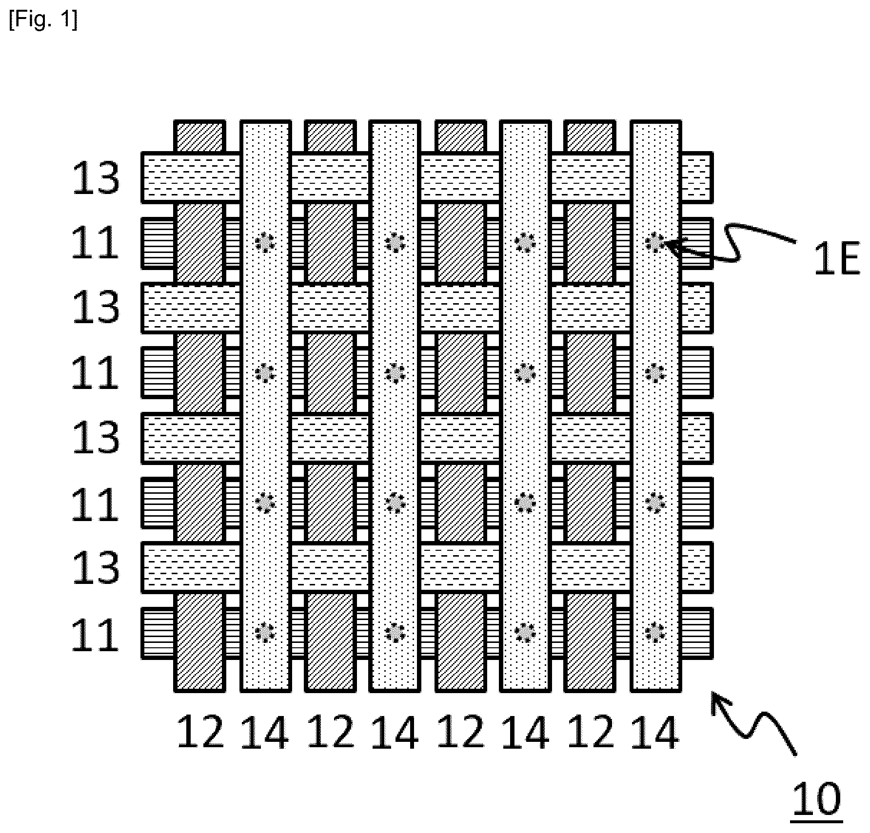 Patent US12090743 — Sheet-shaped reinforcing fiber substrate and manufacturing method therefor — Figure 1