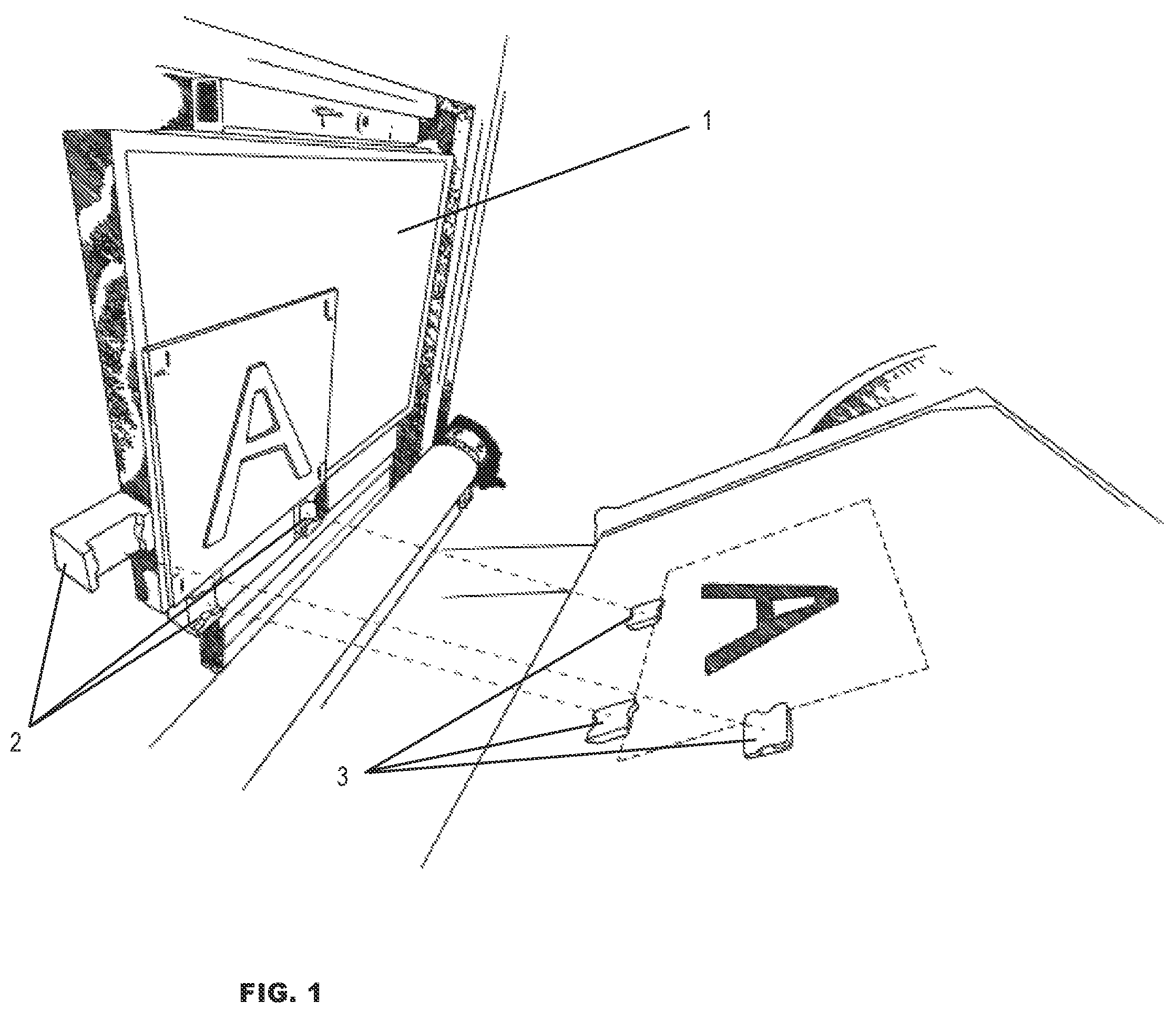 Patent US12090747 — Letterpress gage pin and method of placement — Figure 1