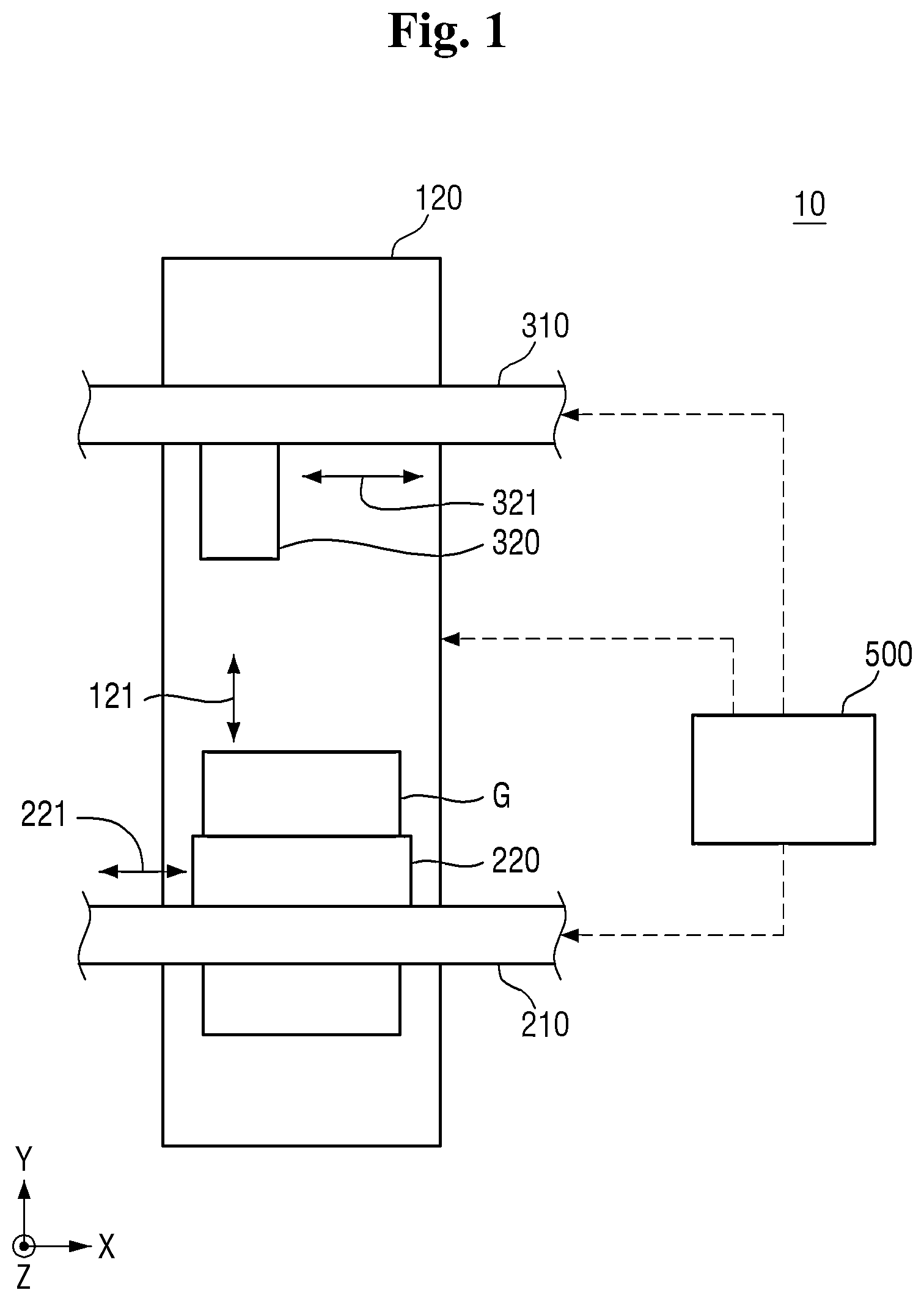 Patent US12090754 — Nozzle inspection method, nozzle inspection apparatus, and substrate processing apparatus including the same — Figure 1