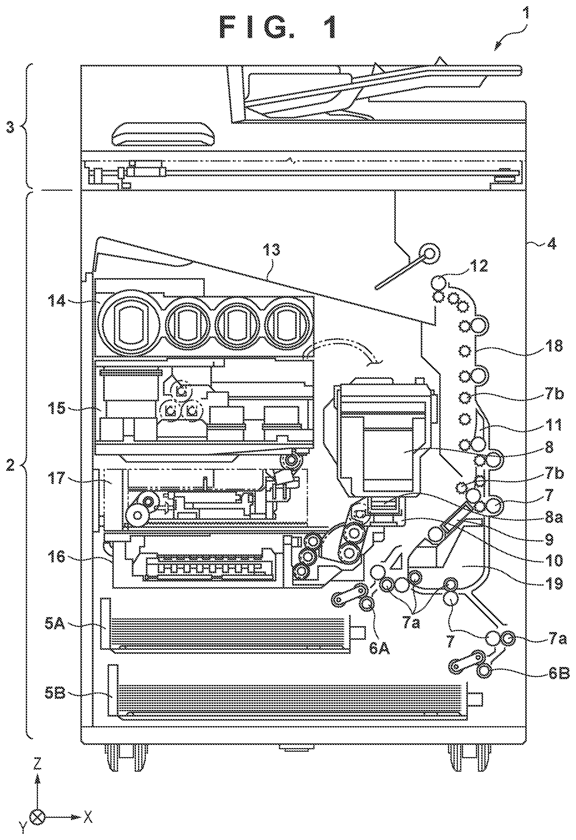 Patent US12090764 — Printing apparatus and control method of the same — Figure 1
